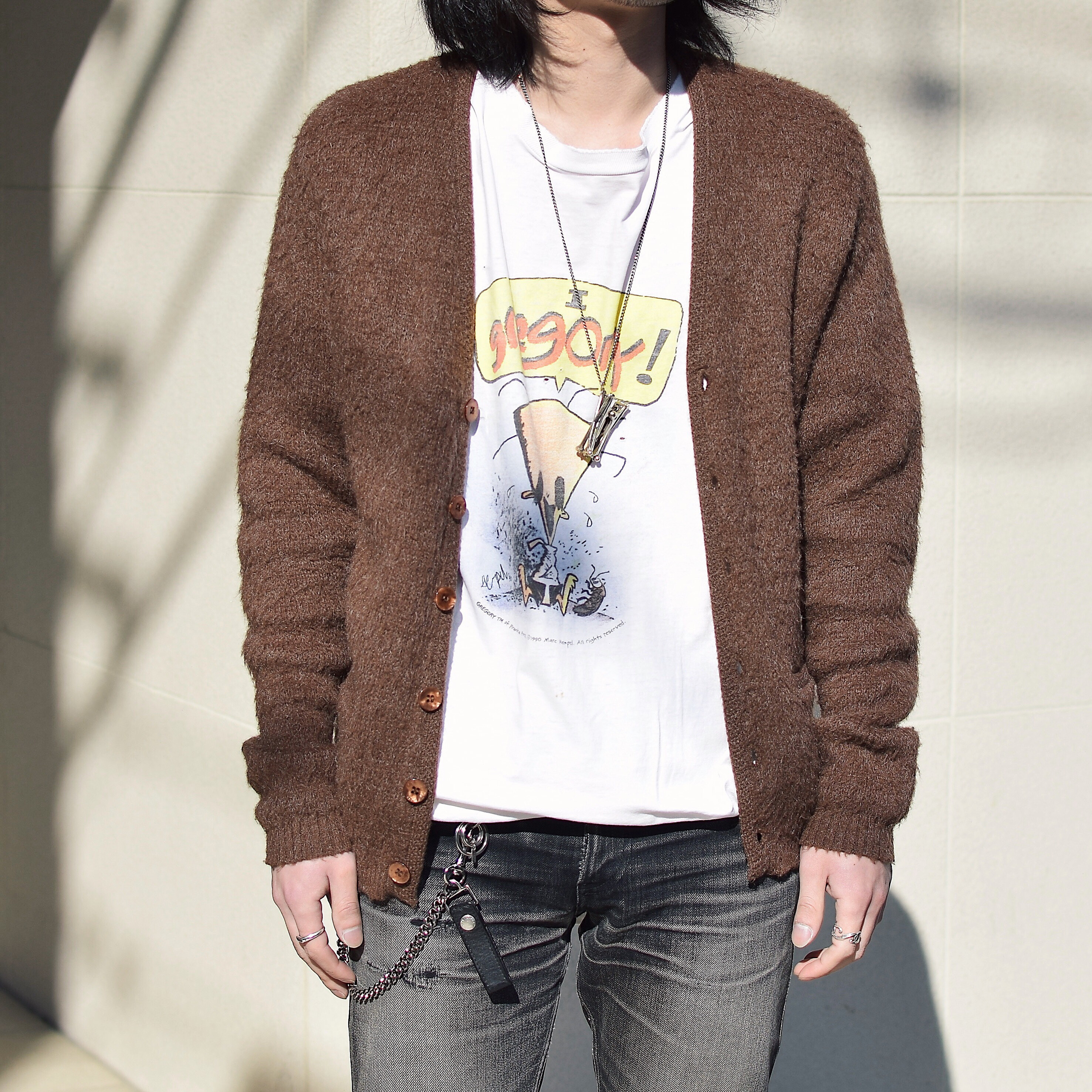 Vintage 60's【HIGHLAND Sportswear】Mohair Cardigan の画像 3