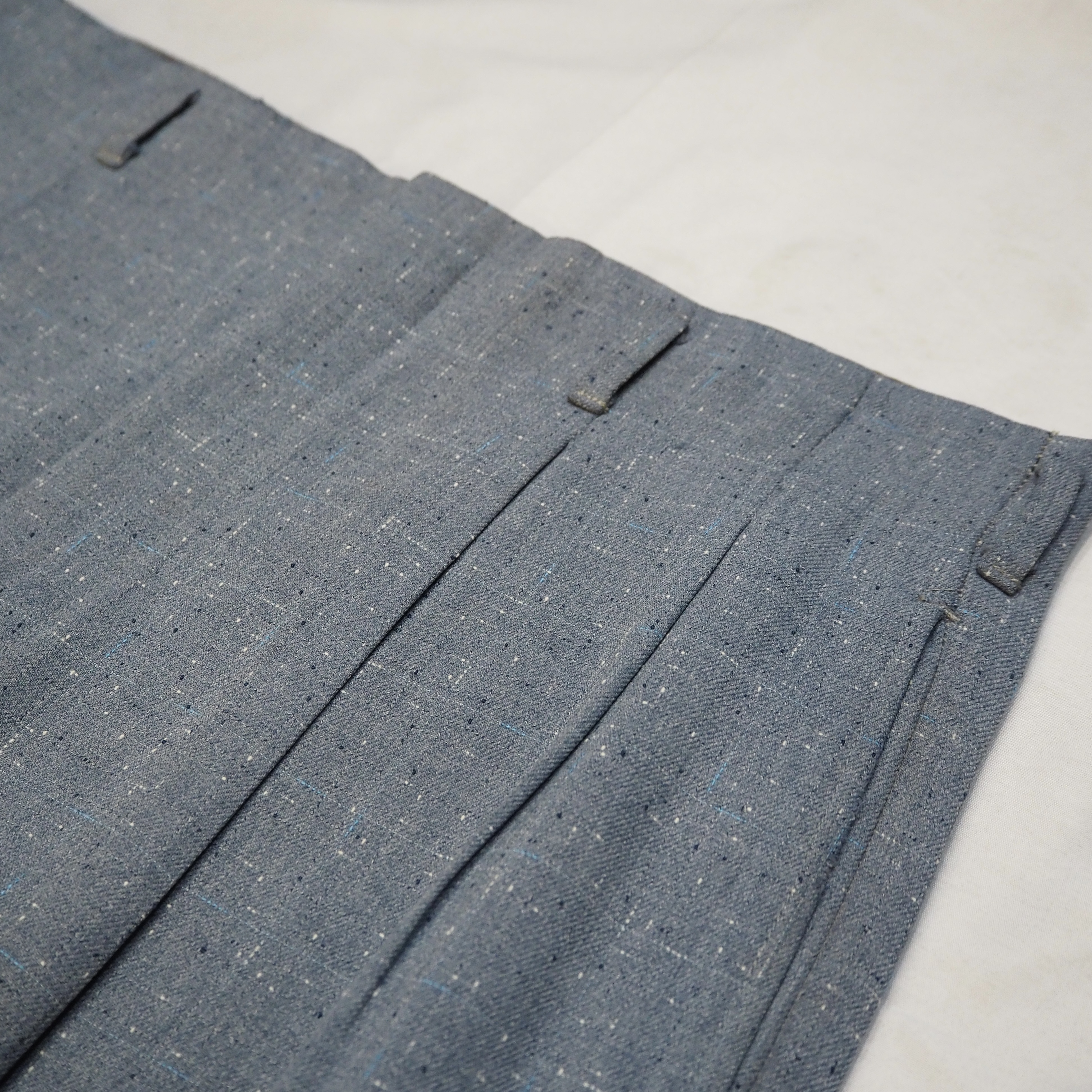 50’s Vintage Rayon Gabardine Slacks 33×28 の画像 8