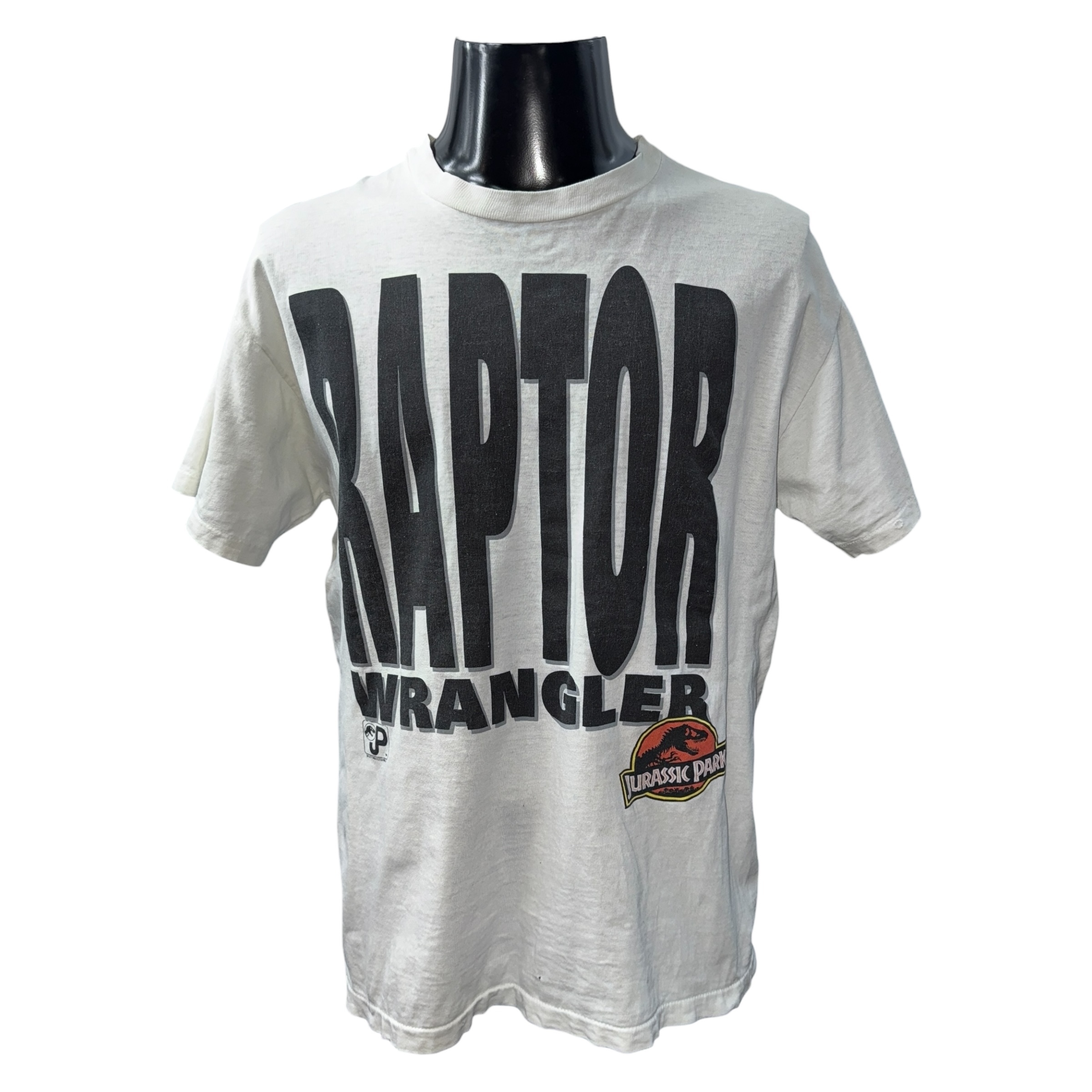 【JURASSIC PARK】ジュラシックパーク “RAPTOR WRANGLER” Tシャツ