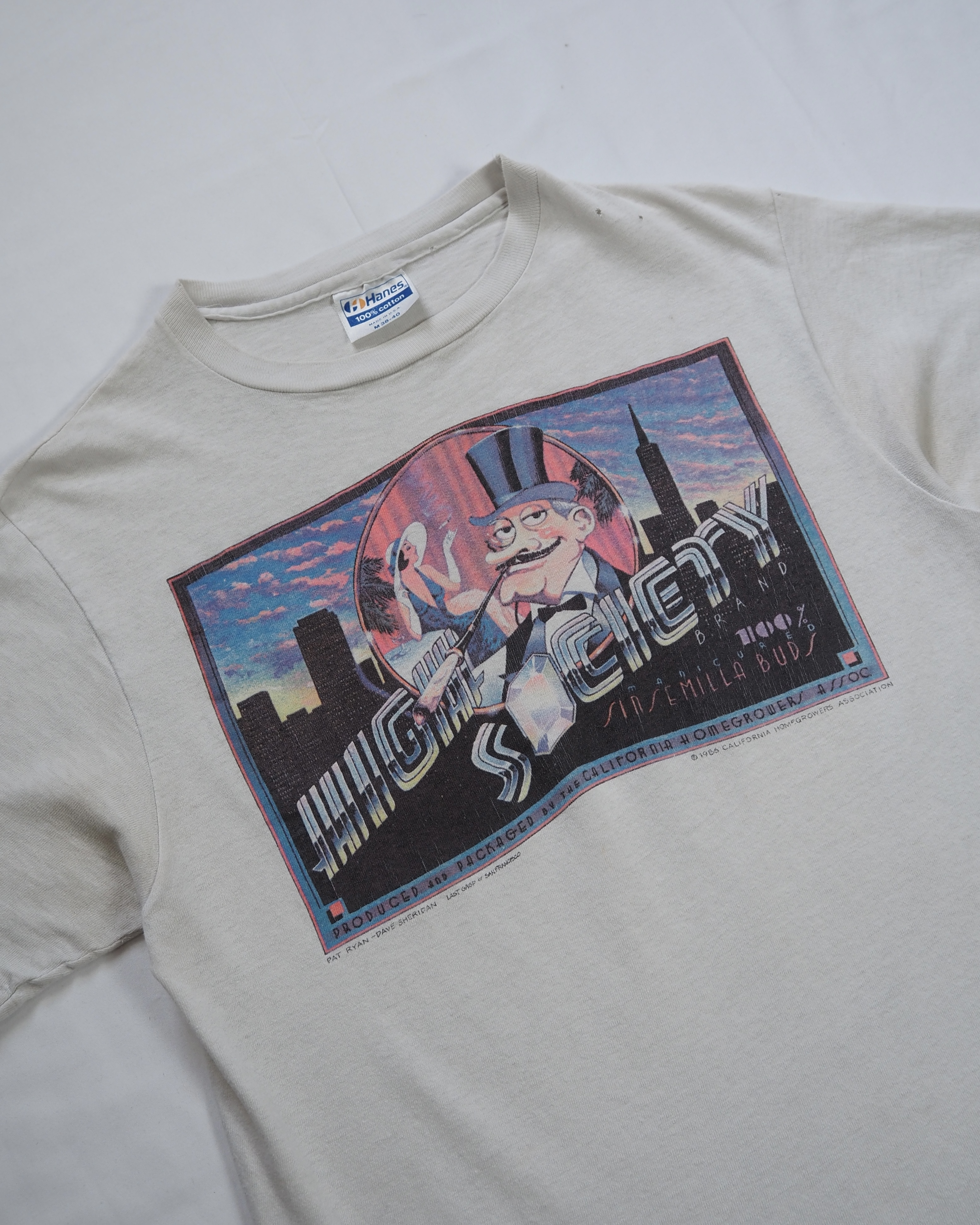 80’s Hanes プリントTシャツ の画像 2