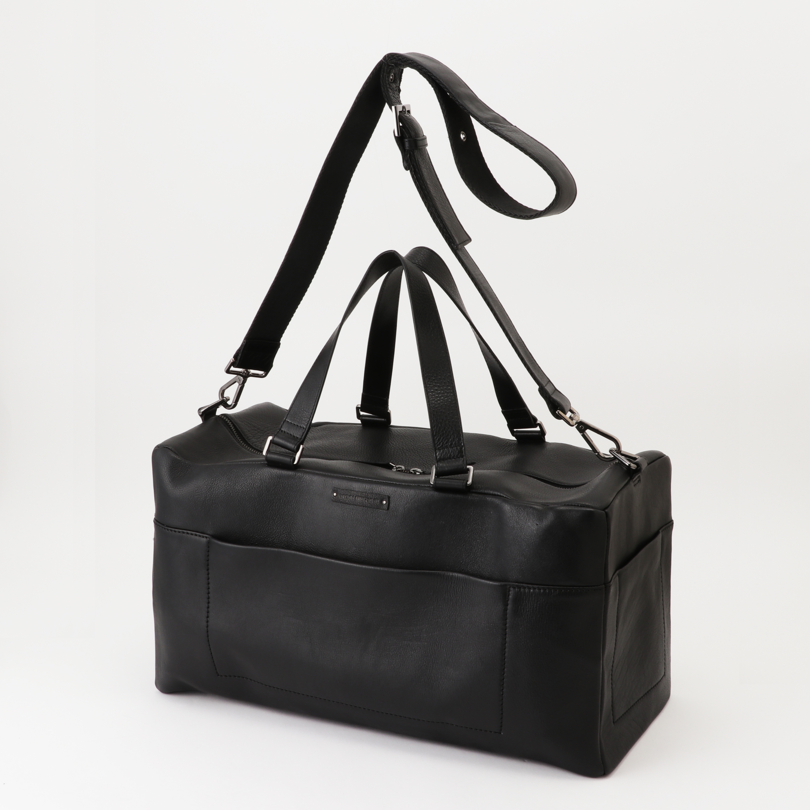 牛革 ステッチスクエアボストンバッグ Black 本革 ボストン 大容量 ショルダーバッグ メンズ W9114 Rayzcloset Online Shop 牛革 ステッチスクエアボストンバッグ Black 本革 ボストン 大容量 ショルダーバッグ メンズ W9114 Rayzcloset Online Shop