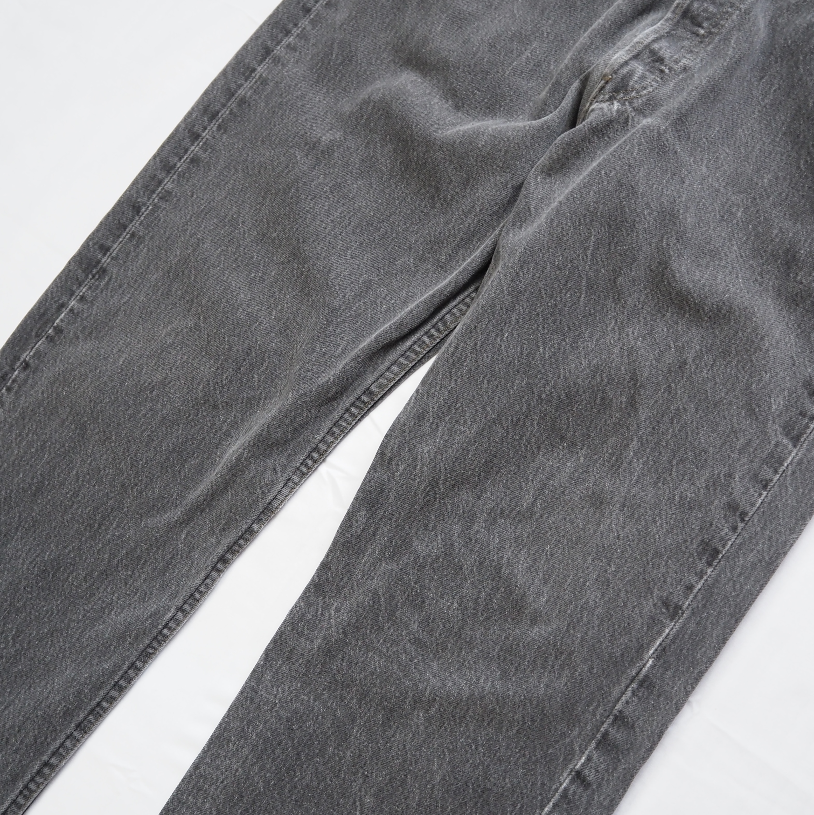 90’s Levi’s 501 先染めブラックデニム 34×30 の画像 5