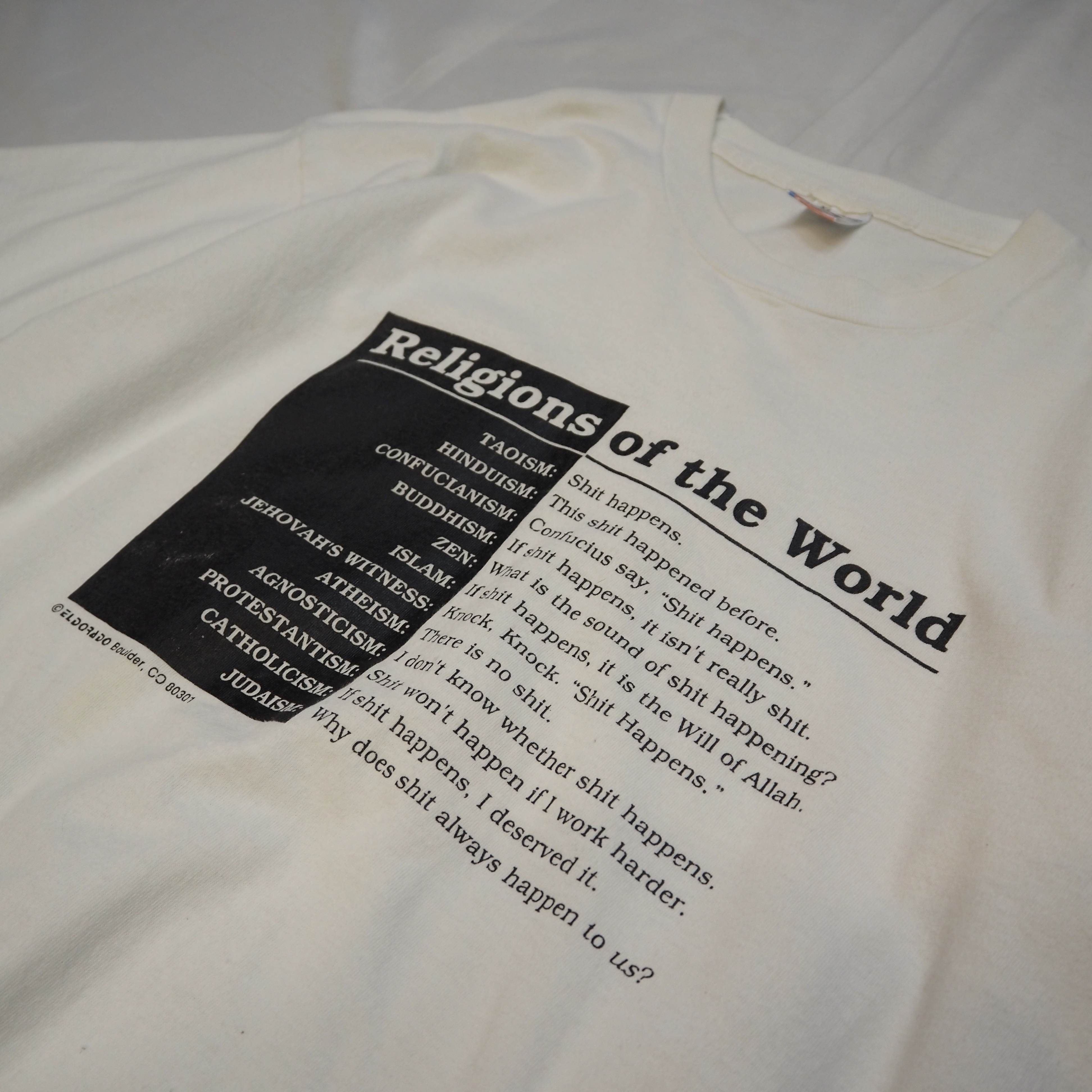 90’s Religion Tee の画像 2