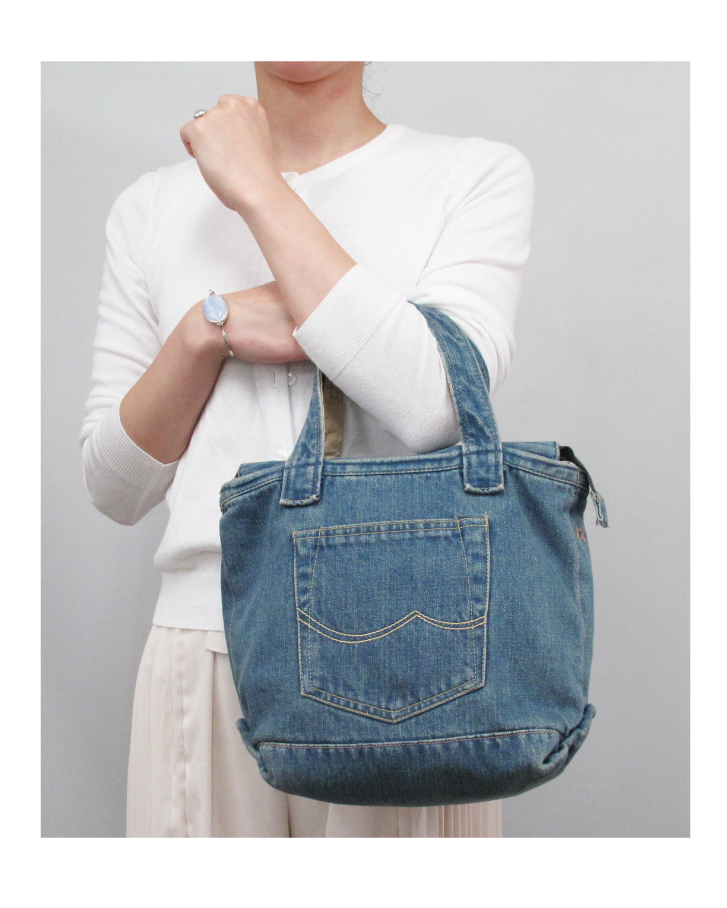 denim tote small Lot:90004 - 画像5