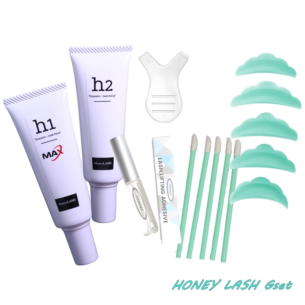 ハニーラッシュ 】これ1つでOK！ 次世代コスメパーマキット Gセット まつげエクステ商材 FLAP EYELASHES（フラップアイラッシュ）