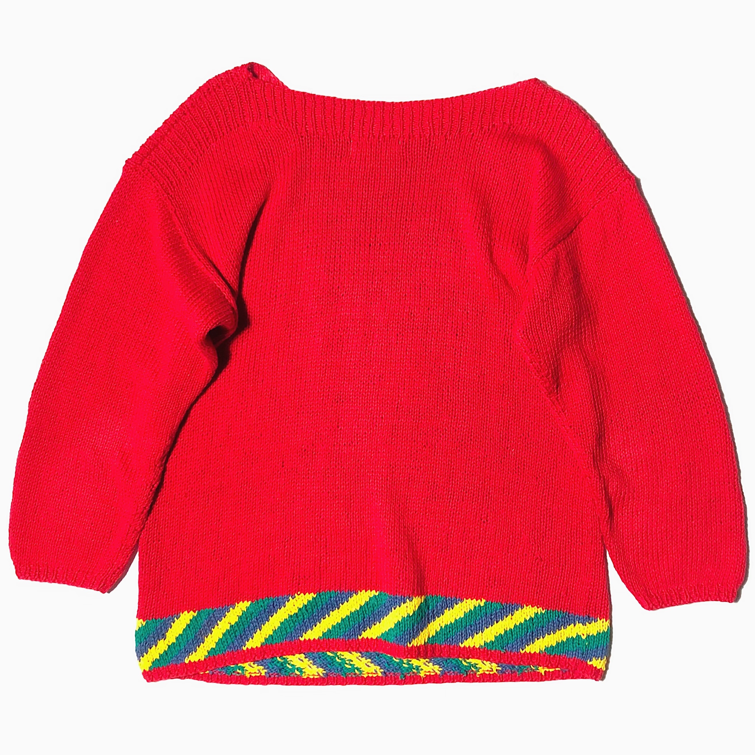Vintage 80's【Jennifer reed】"Balloon Boat" Knit Sweater の画像 2