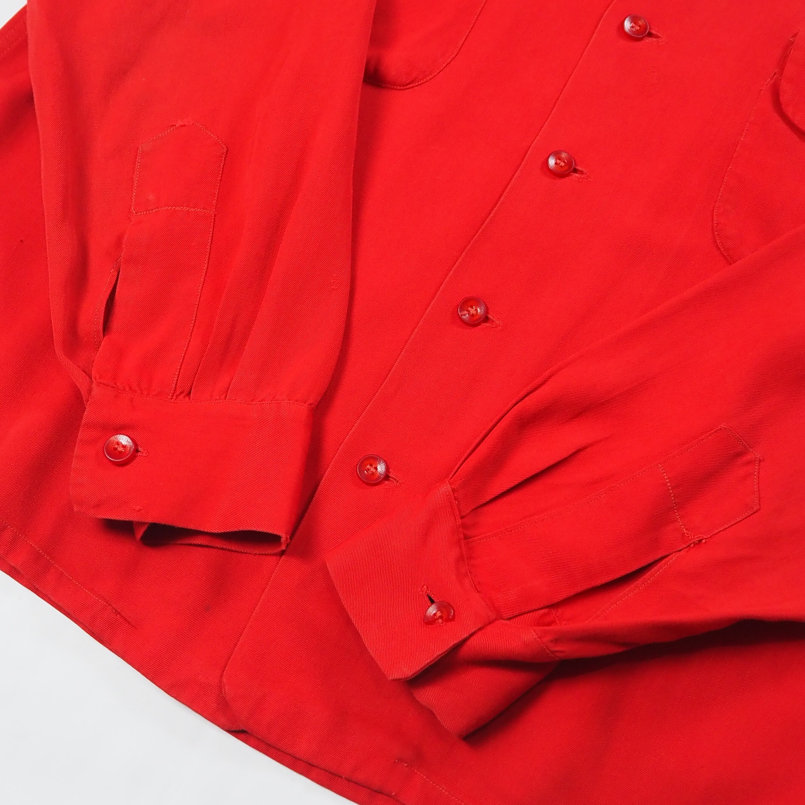 【9/19(土) 入荷商品】50's レーヨンシャツ チェーンステッチ の画像 12