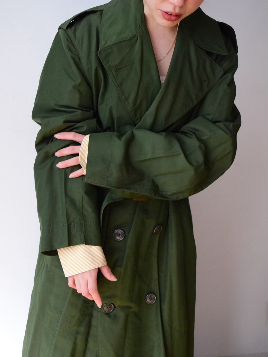 1950s U.S.ARMY Rayon Coat の画像 3