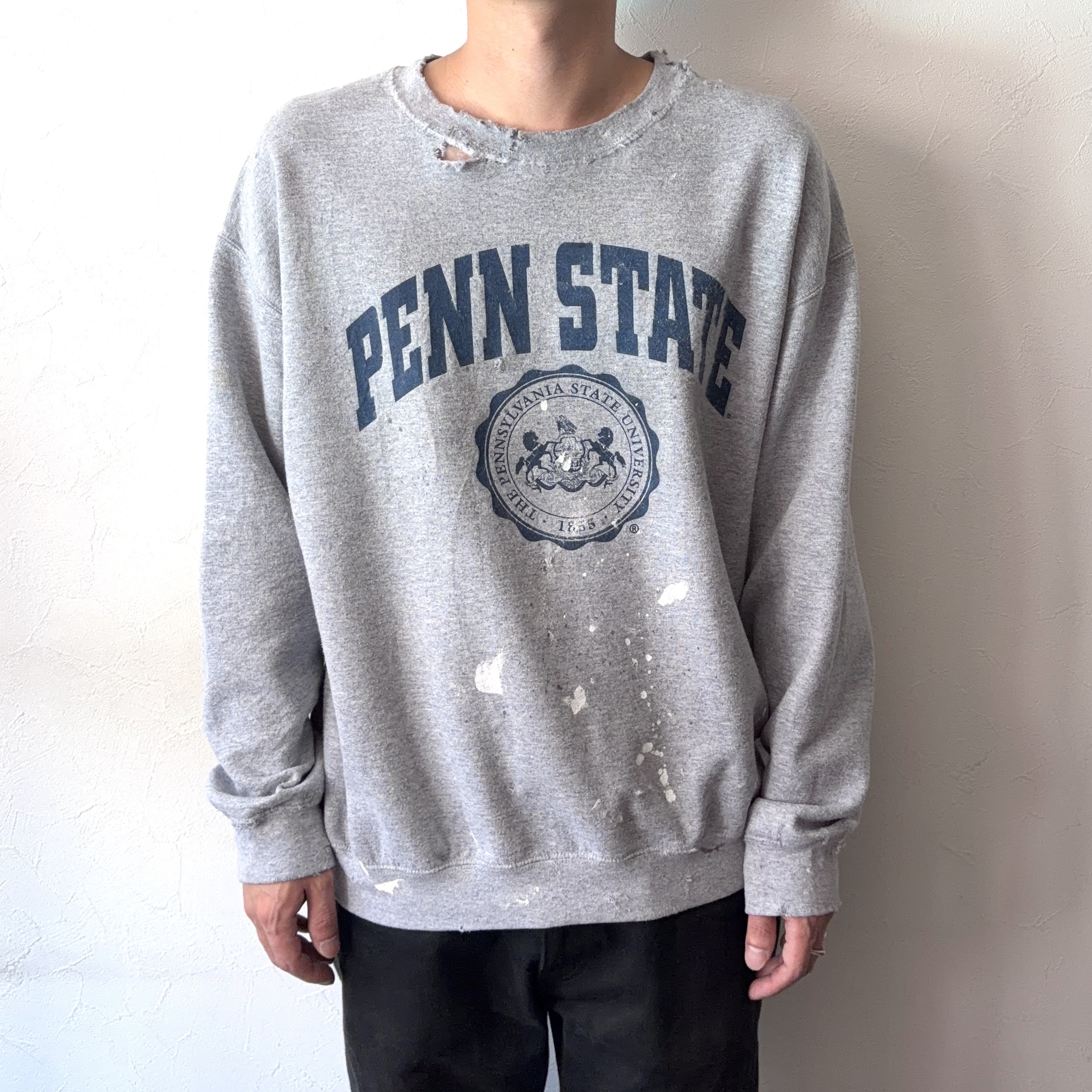 Vintage 80～90's "PENN STATE" Grunge Sweat の画像 3