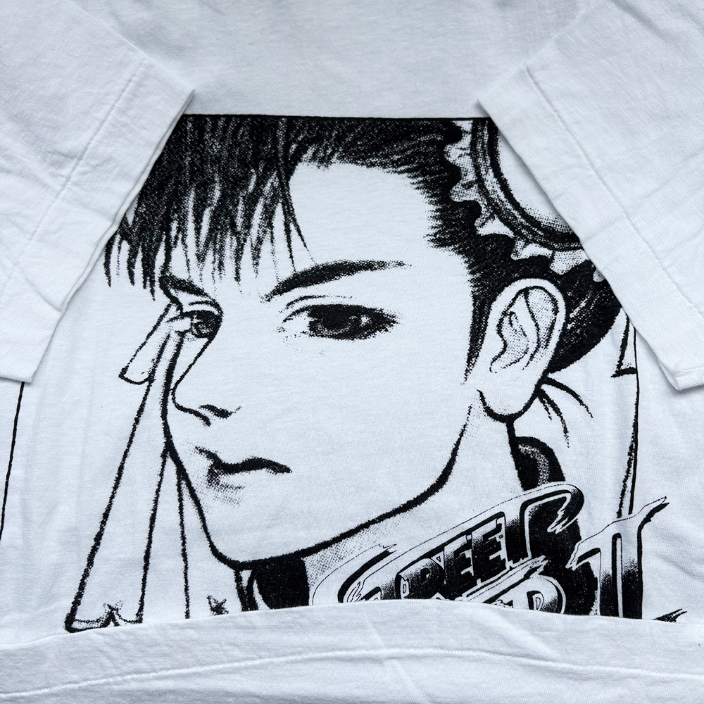 CAPCOM Street Fighter 2 春麗 Single Stitch【古着/Tシャツ/格闘ゲーム/希少品/90's】