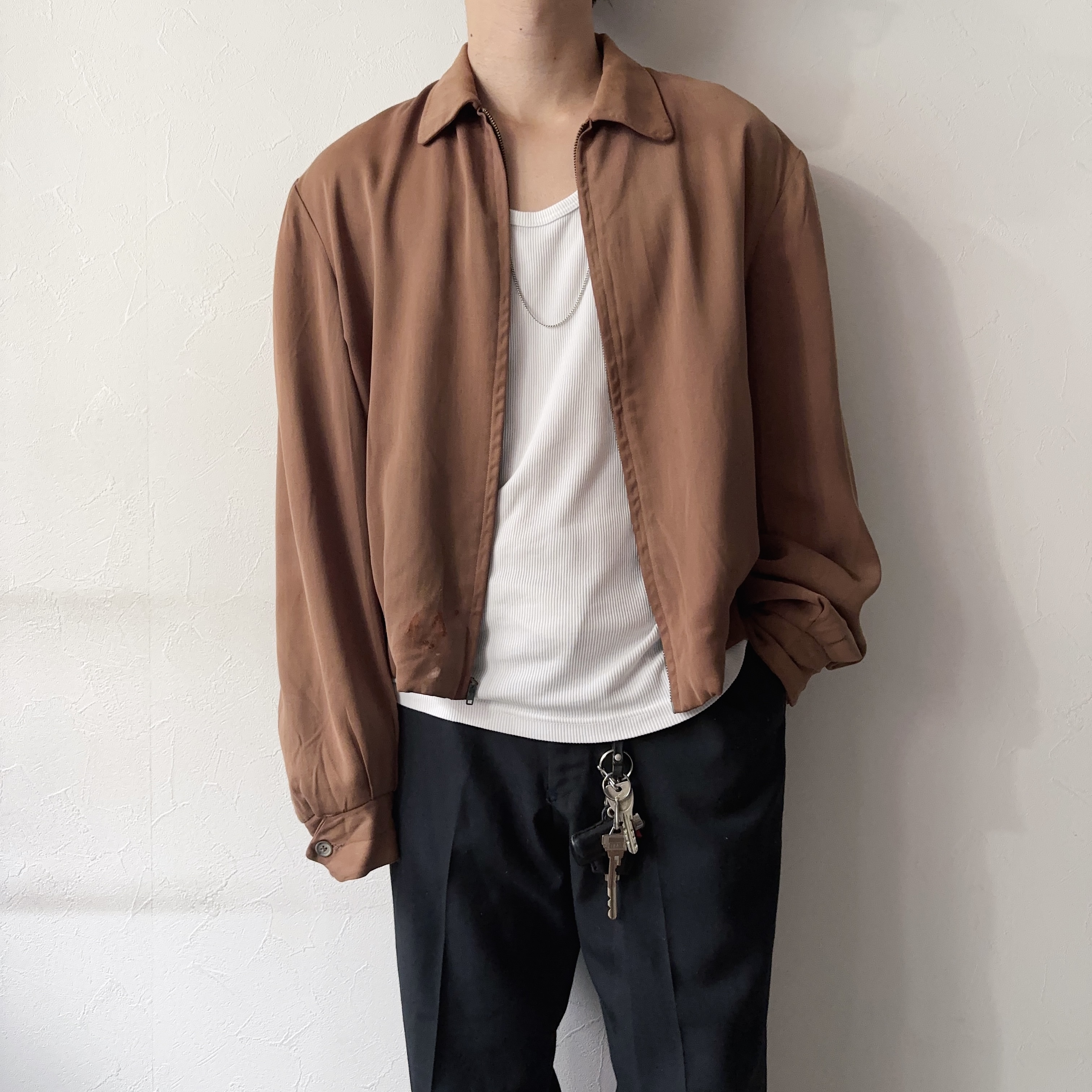 Vintage 50's【McGREGOR】Rayon Gabardine Jacket の画像 3