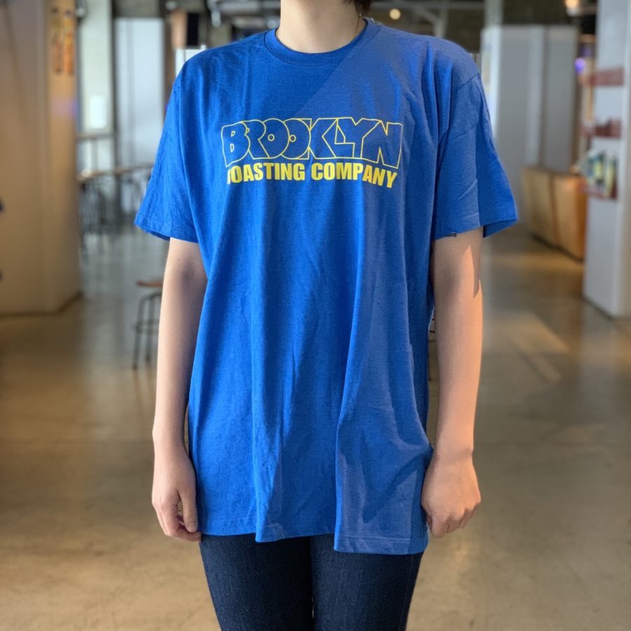 blue tee shirt