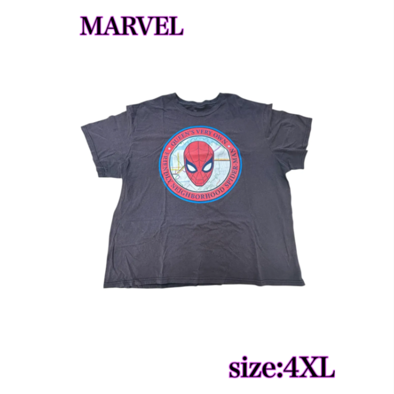 Marvel Spiderman Far From Home Graphic T 4XL