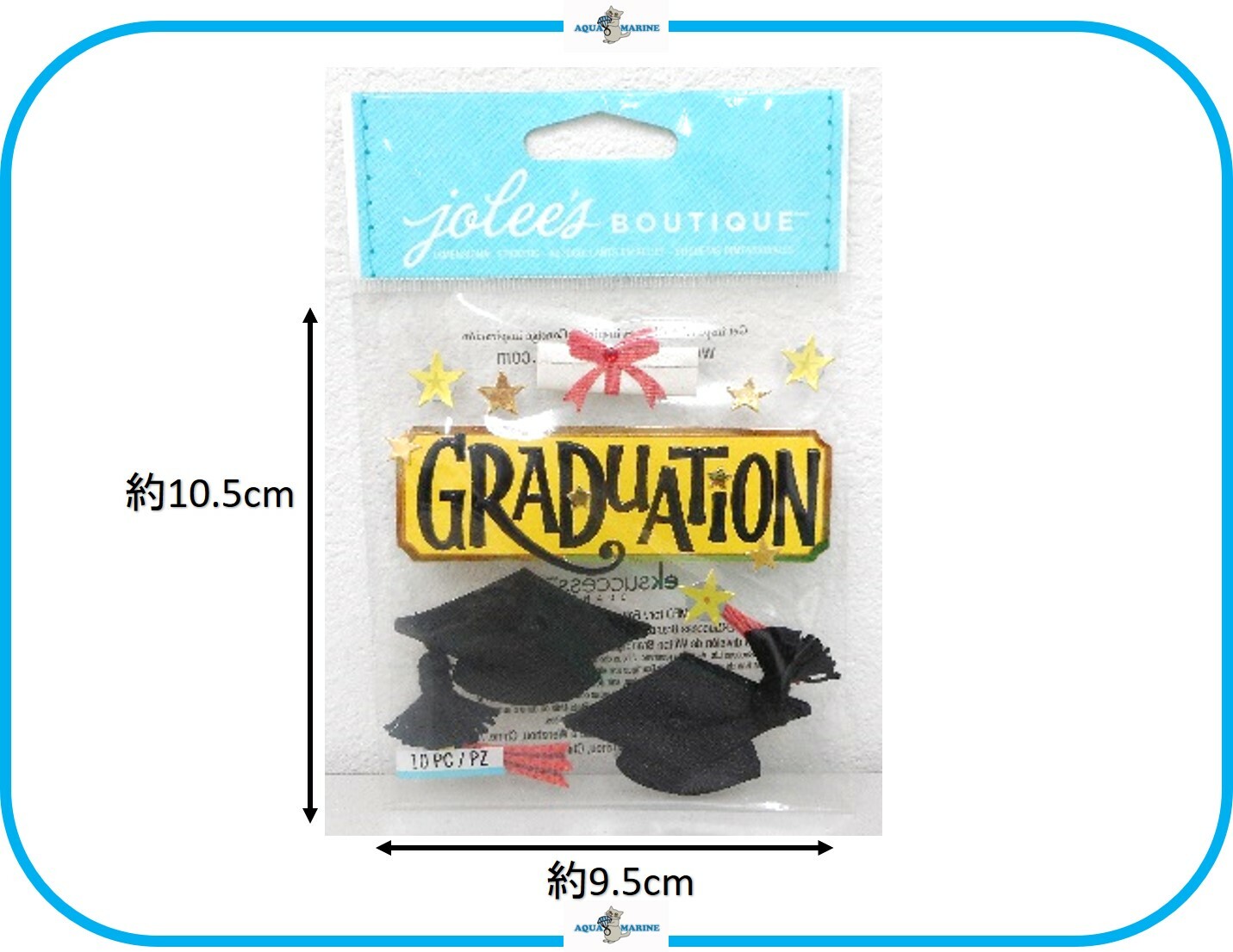 E56 Jolee S 3dシール Graduation 卒業 デザイン 立体 ステッカー E56 Jolee S 3dシール Graduation 卒業 デザイン 立体 ステッカー