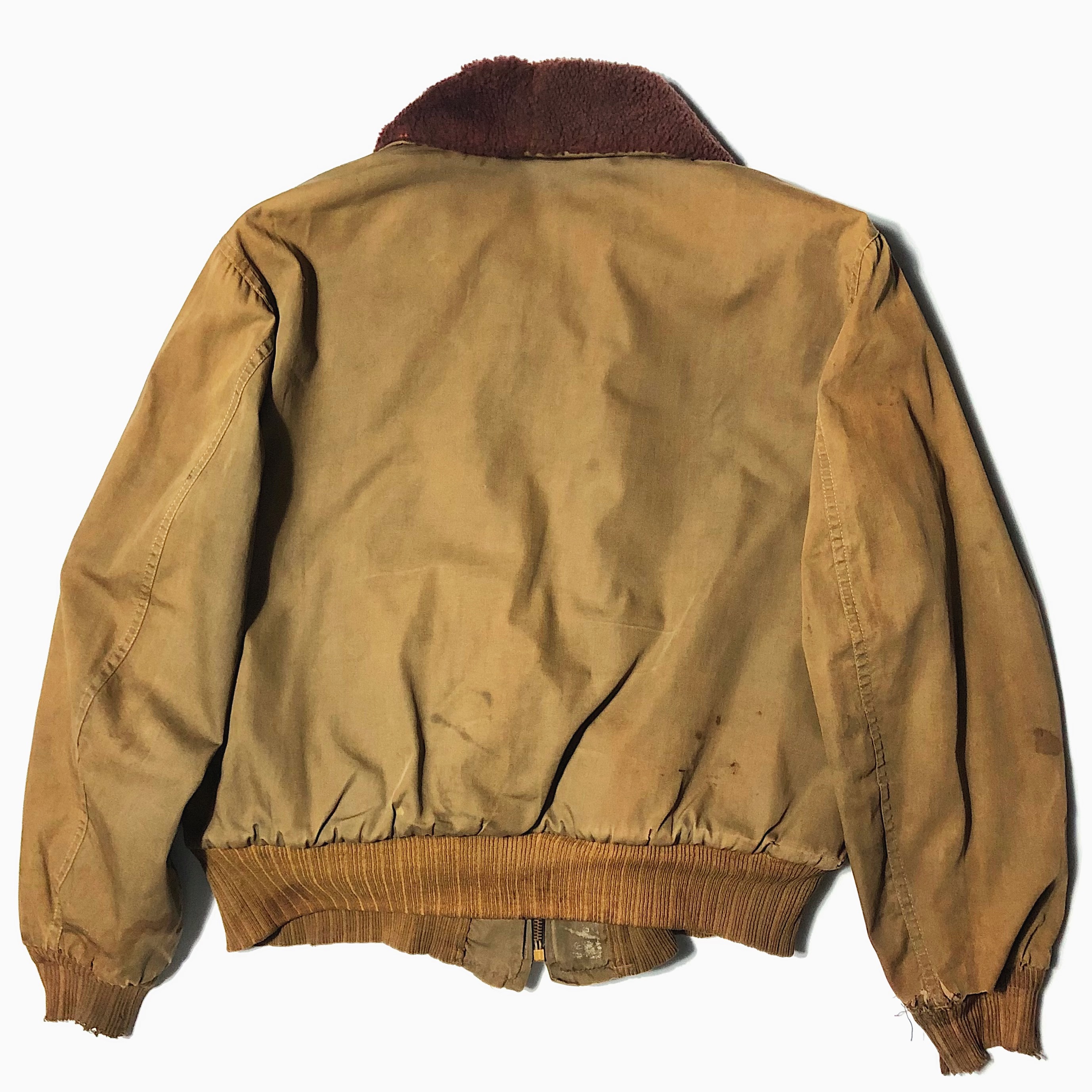 Vintage 40's Grunge Flight Jacket の画像 2