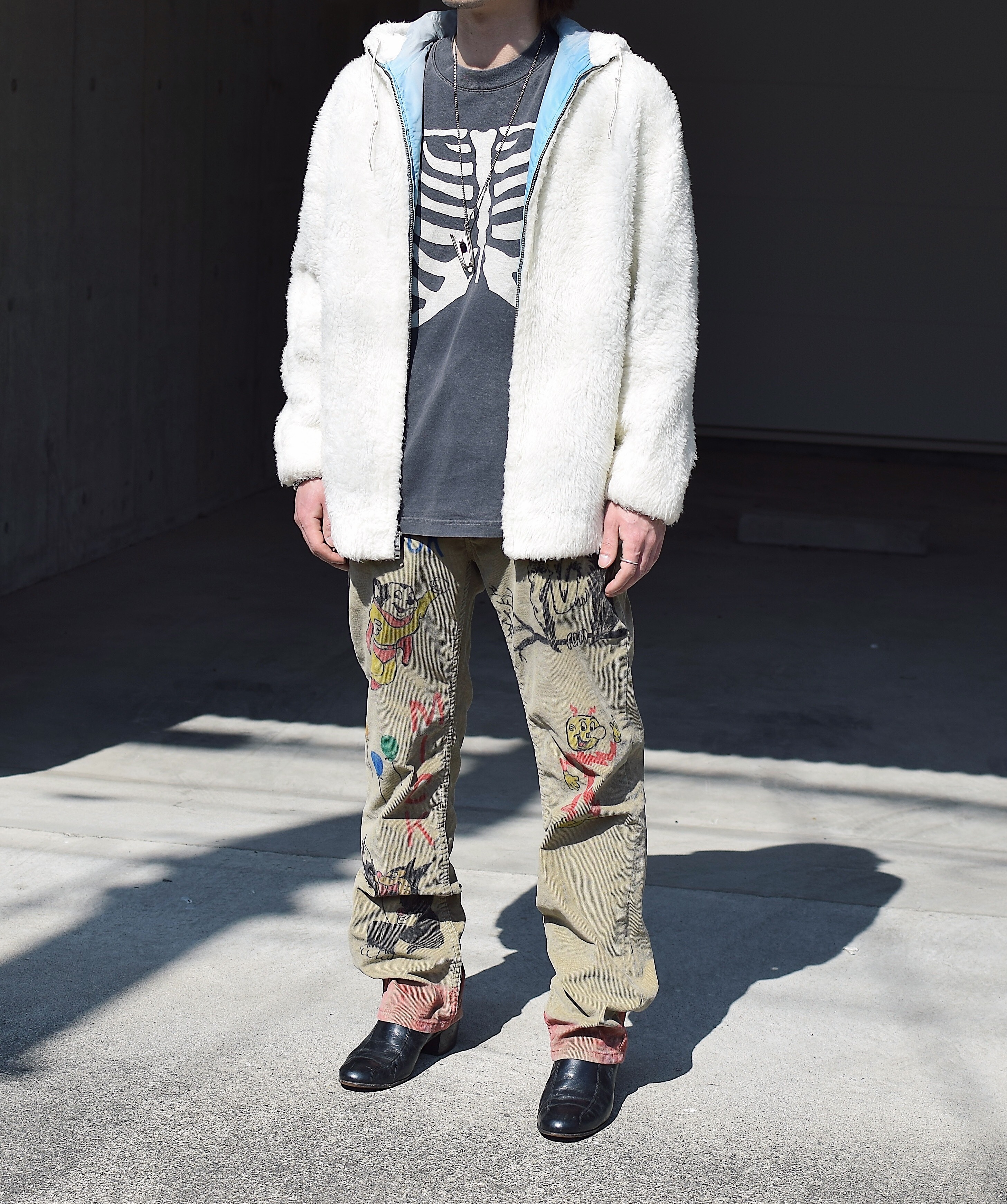 Vintage 60's【White Stag】Reversible Fur Hoodie Jacket の画像 3