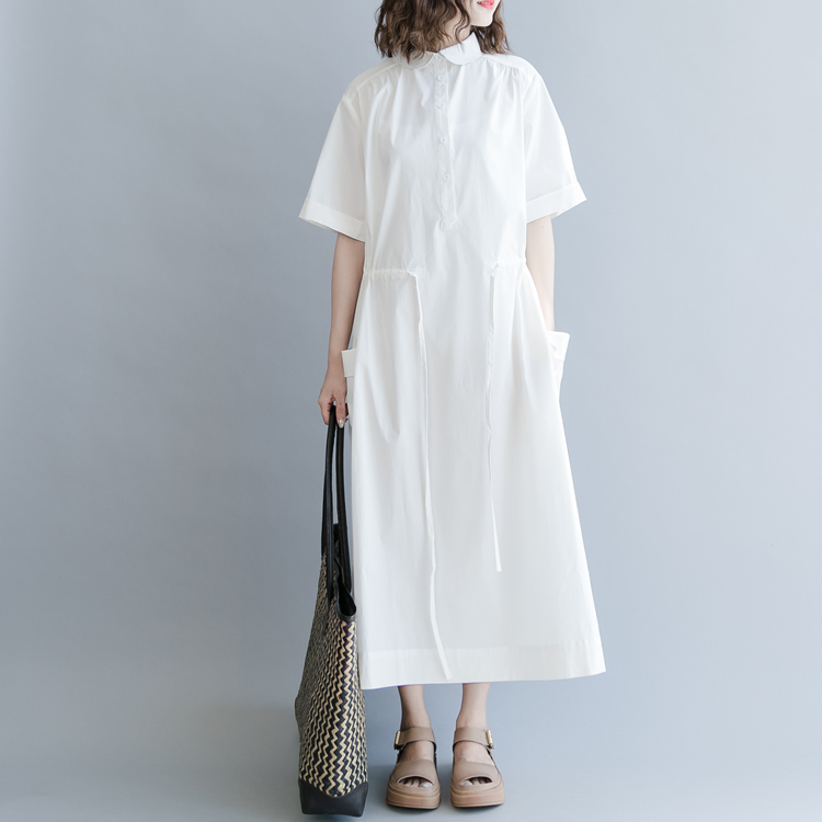 上ロング 白い ワンピース 人気のファッショントレンド