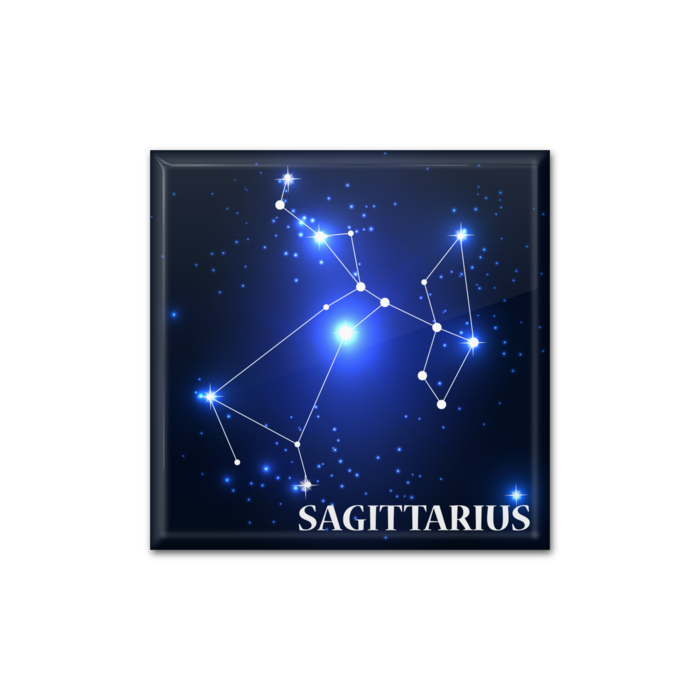 缶バッジ 夜星座 いて座 Miraibloom Next One