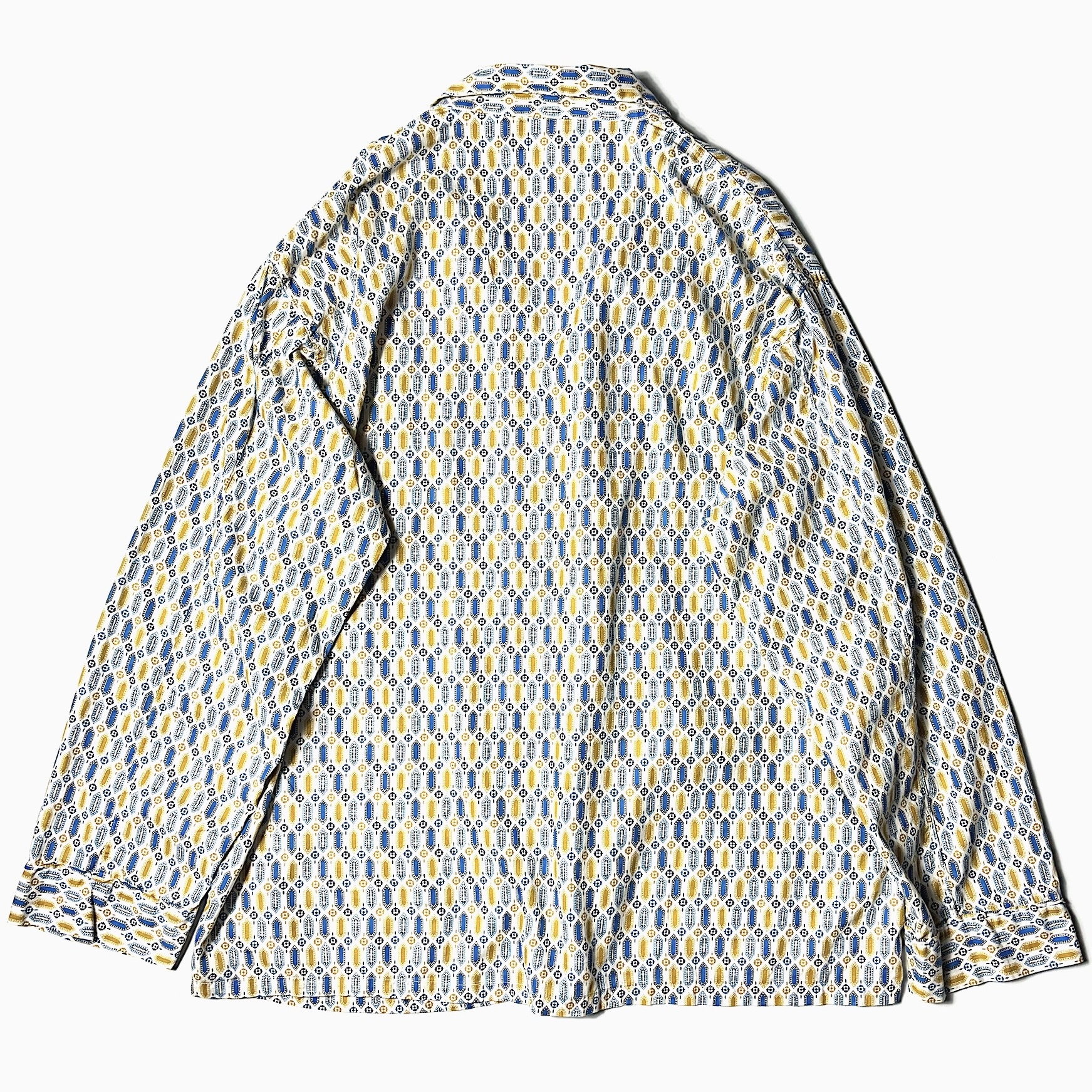 Vintage 60～70's【Wieboldt's】Patterned Pajama Shirt の画像 2