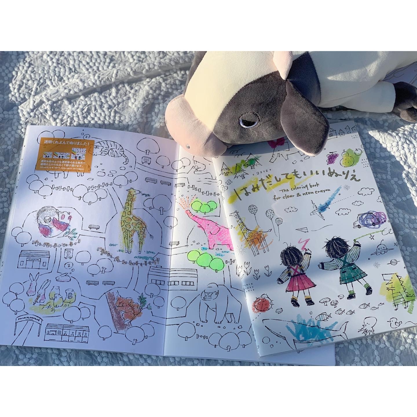 大人も子供も楽しめる はみだしてもいいぬりえ 暮らし道具と服のお店 Zoo