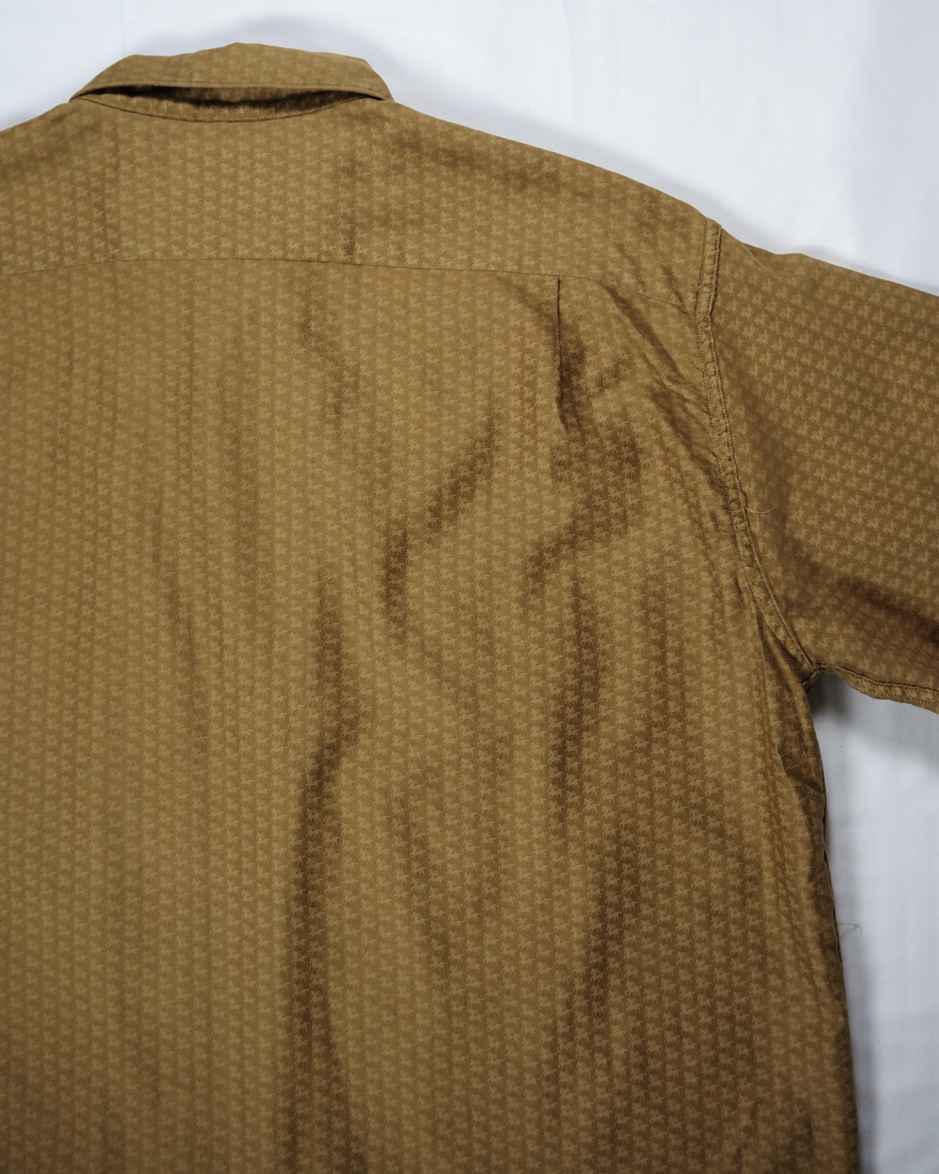【VCM入荷】60’s Botany コットンシャツ 馬柄 XLサイズ の画像 15