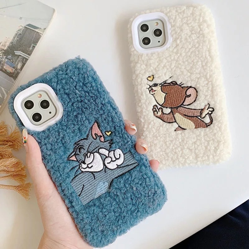即納商品 送料無料 ぬいぐるみ 猫 もこもこ 可愛い イラスト シンプル Iphoneケース スマホケース Selectshop Aya