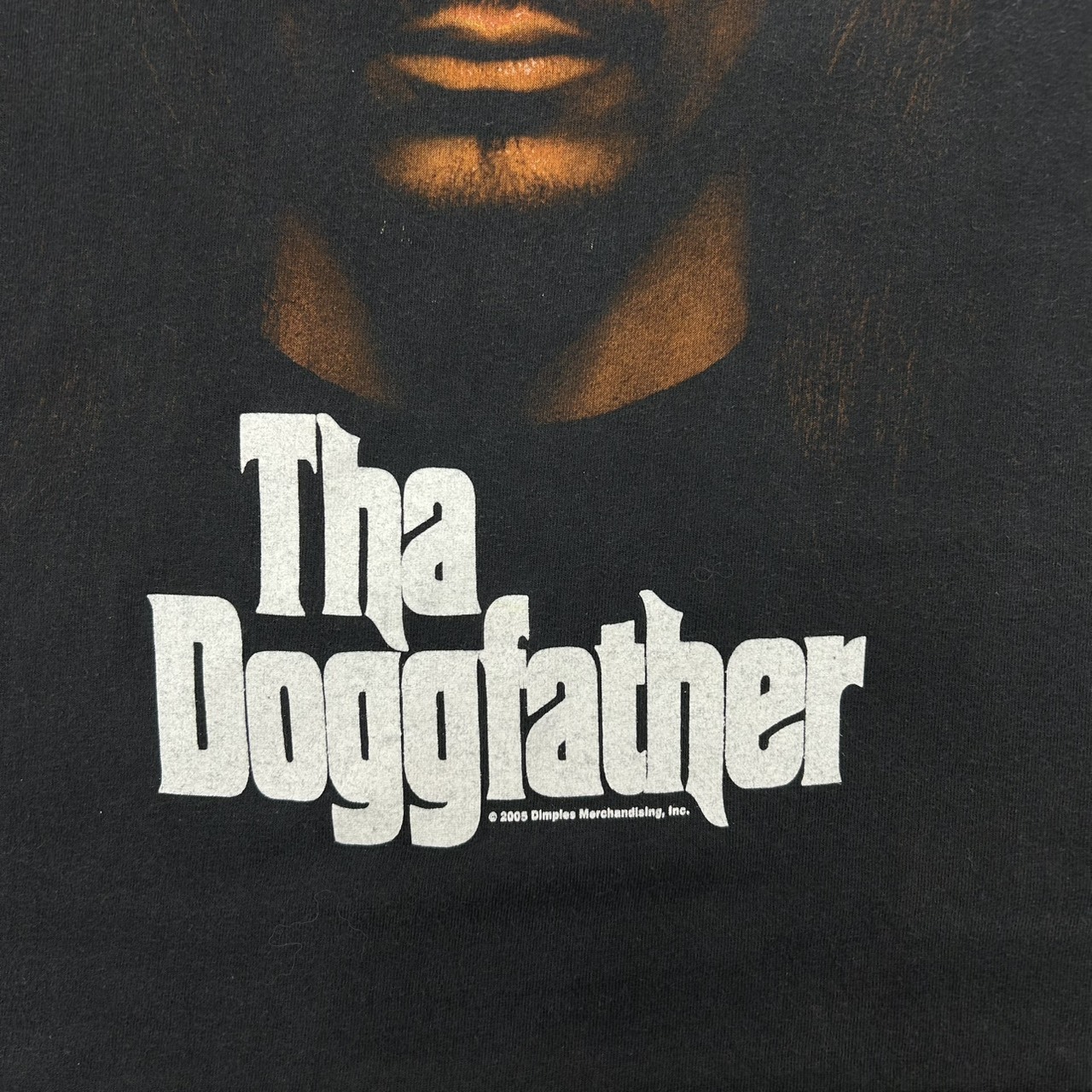 Snoop Doggy Dogg スヌープ・ドギー・ドッグ “Tha Doggfather” フォトTシャツ ブラック / Fits L の画像 5