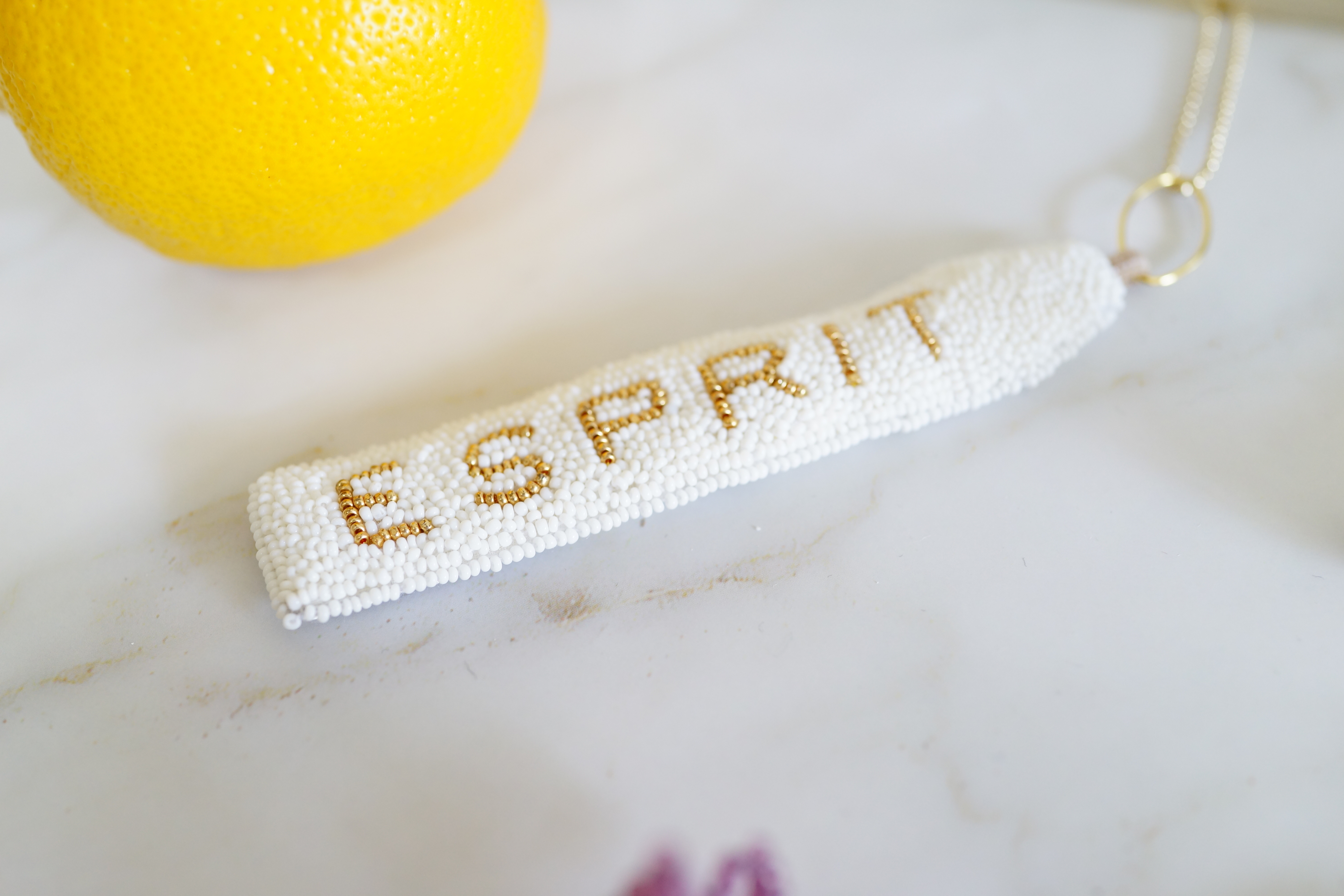 【刺繍キーアクセサリー】 "ESPRIT"
