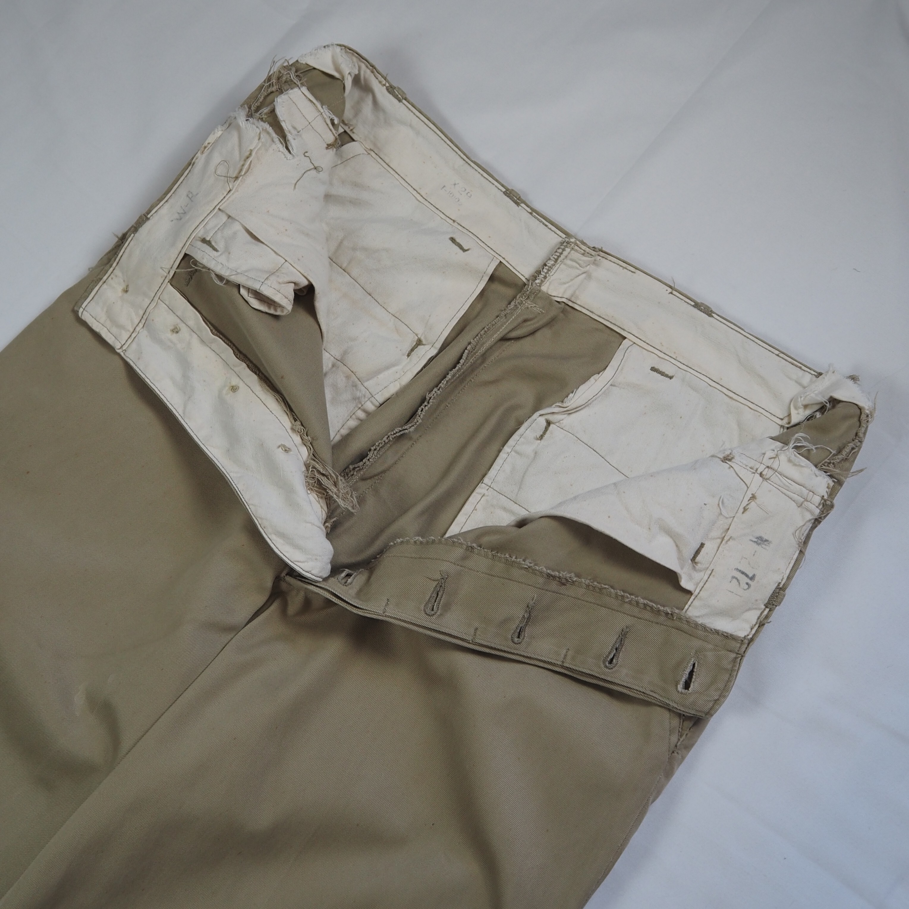 【9/23 20:00入荷】50's U.S. ARMY チノパンツ の画像 5