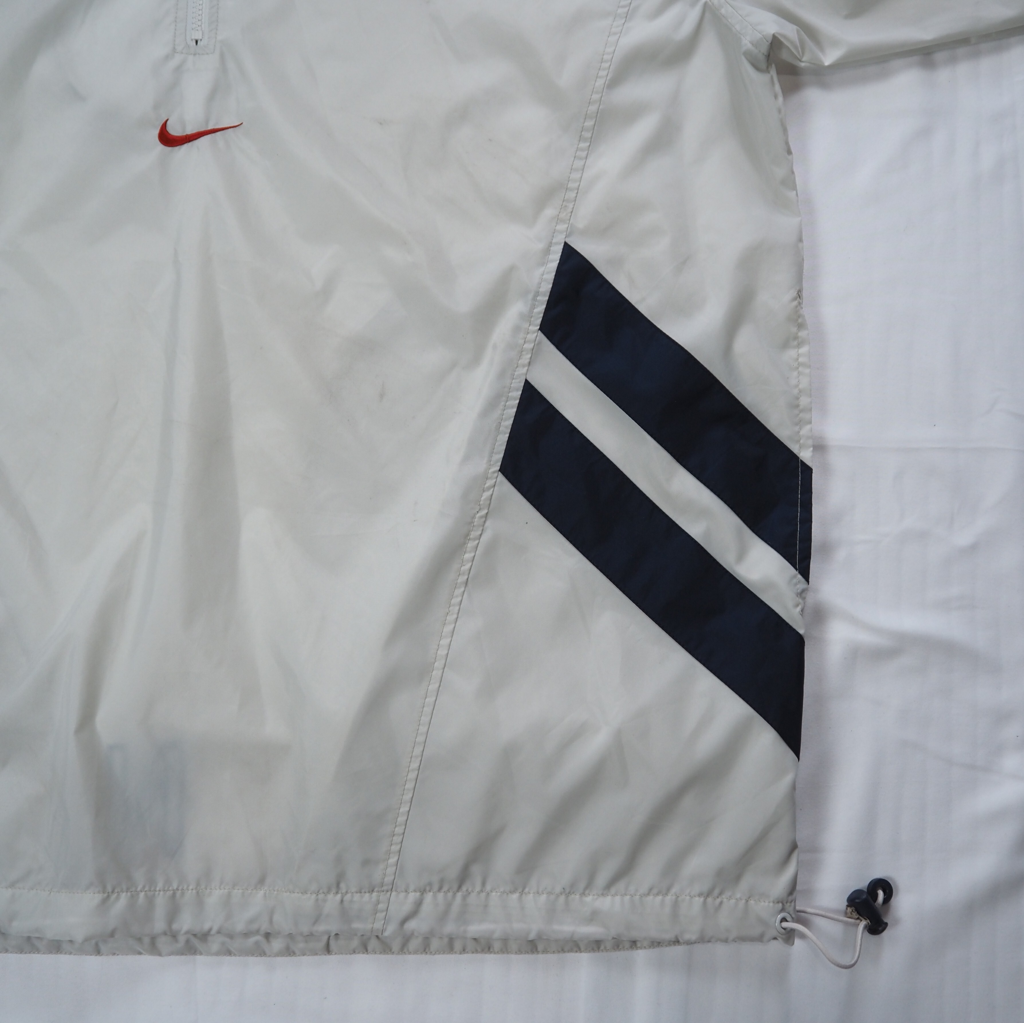 90's NIKE ナイロンアノラック センタースウォッシュ XL の画像 9