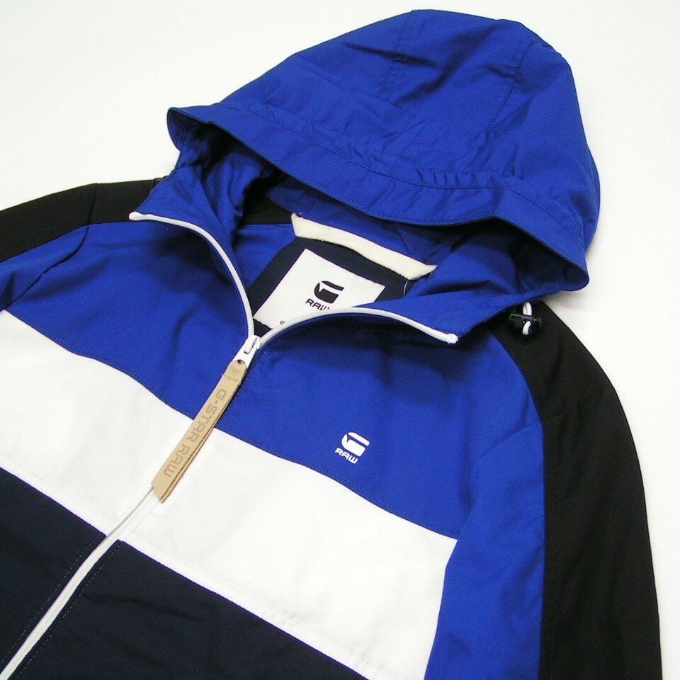 setscale color block hooded jacket