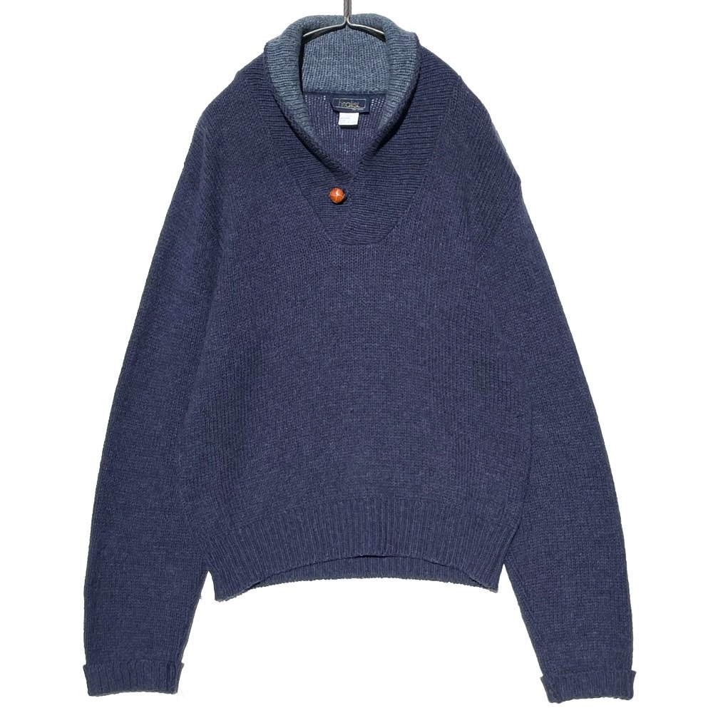 Vintage Shawl Collar Knit [1980s-] [Finalist] Vintage Shawl Collar Knit