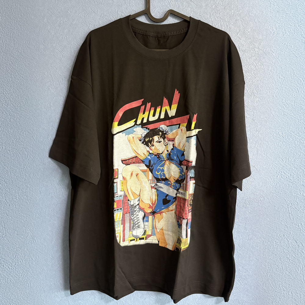 CAPCOM Street Fighter 春麗【古着/Tシャツ/格闘ゲーム/希少品/Bootleg】