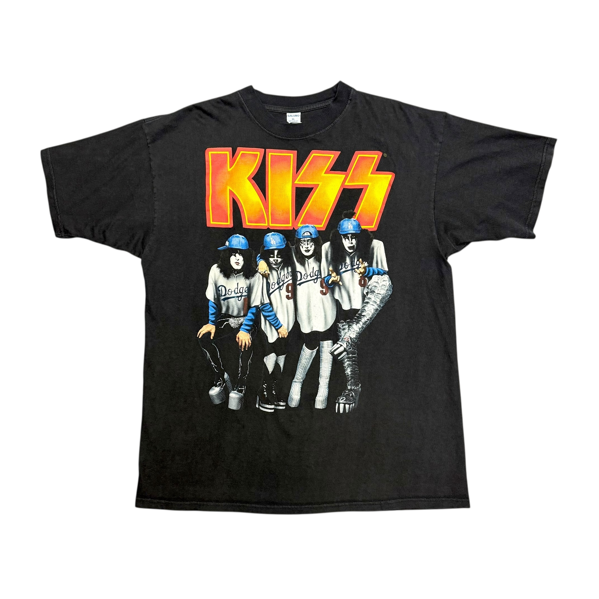 【KISS】キッス Psycho Circus World TourTシャツ 90’s Dodgers collabo XL