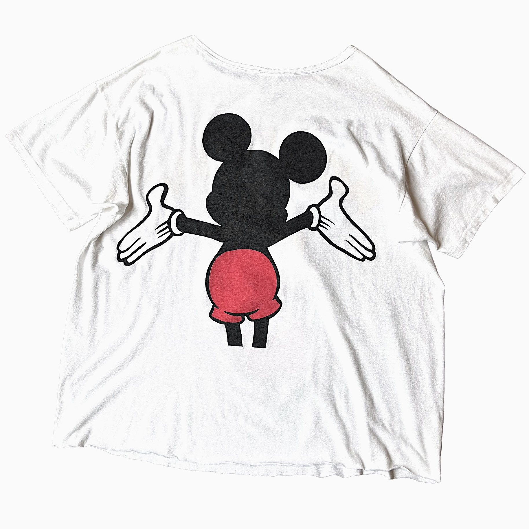 Vintage 90's【THE Disney STORE】"MICKEY MOUSE" T-shirt の画像 2