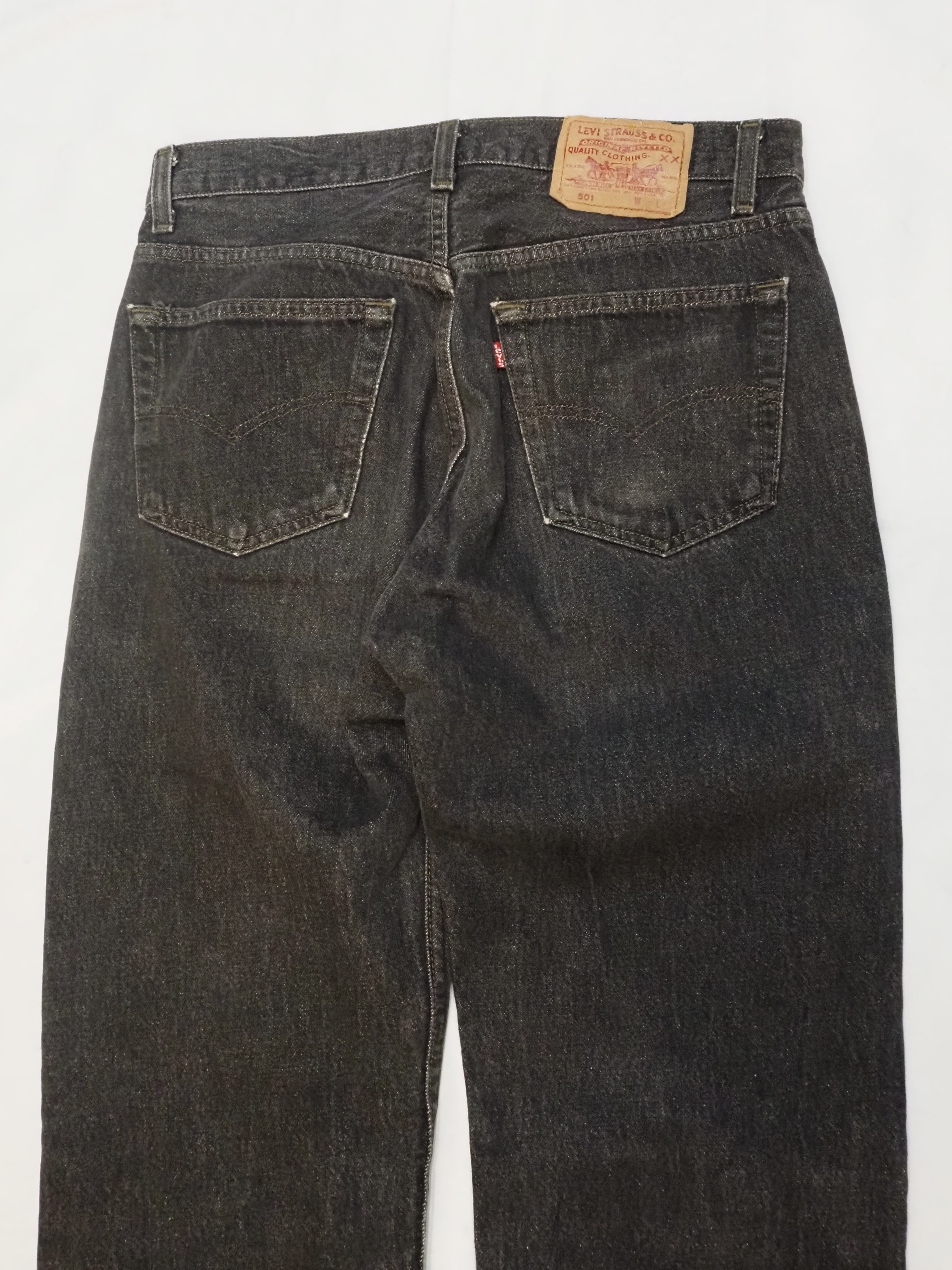 90’s Levi’s 501 Black Denim 32×34 “先染め" の画像 14