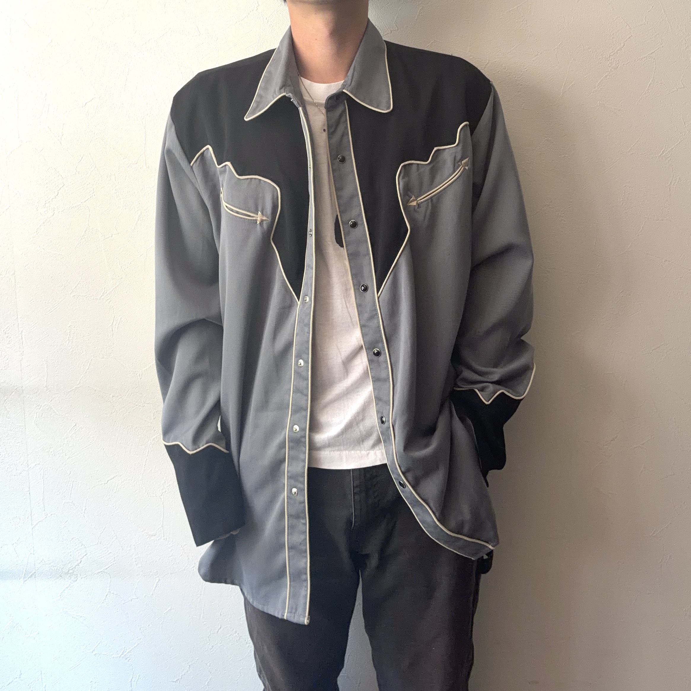 Vintage 90's【DRYSDALES】Western Shirt の画像 3