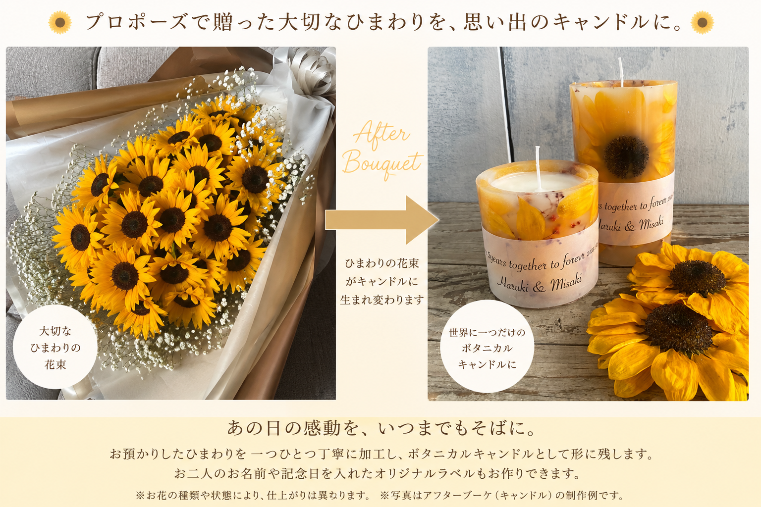 夏限定|ひまわりの花束50本