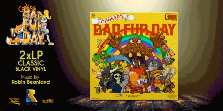 Conker’s Bad Fur Day / コンカーズ・バッド・ファー・デイ(オリジナル・サウンドトラック)2LP - 画像4