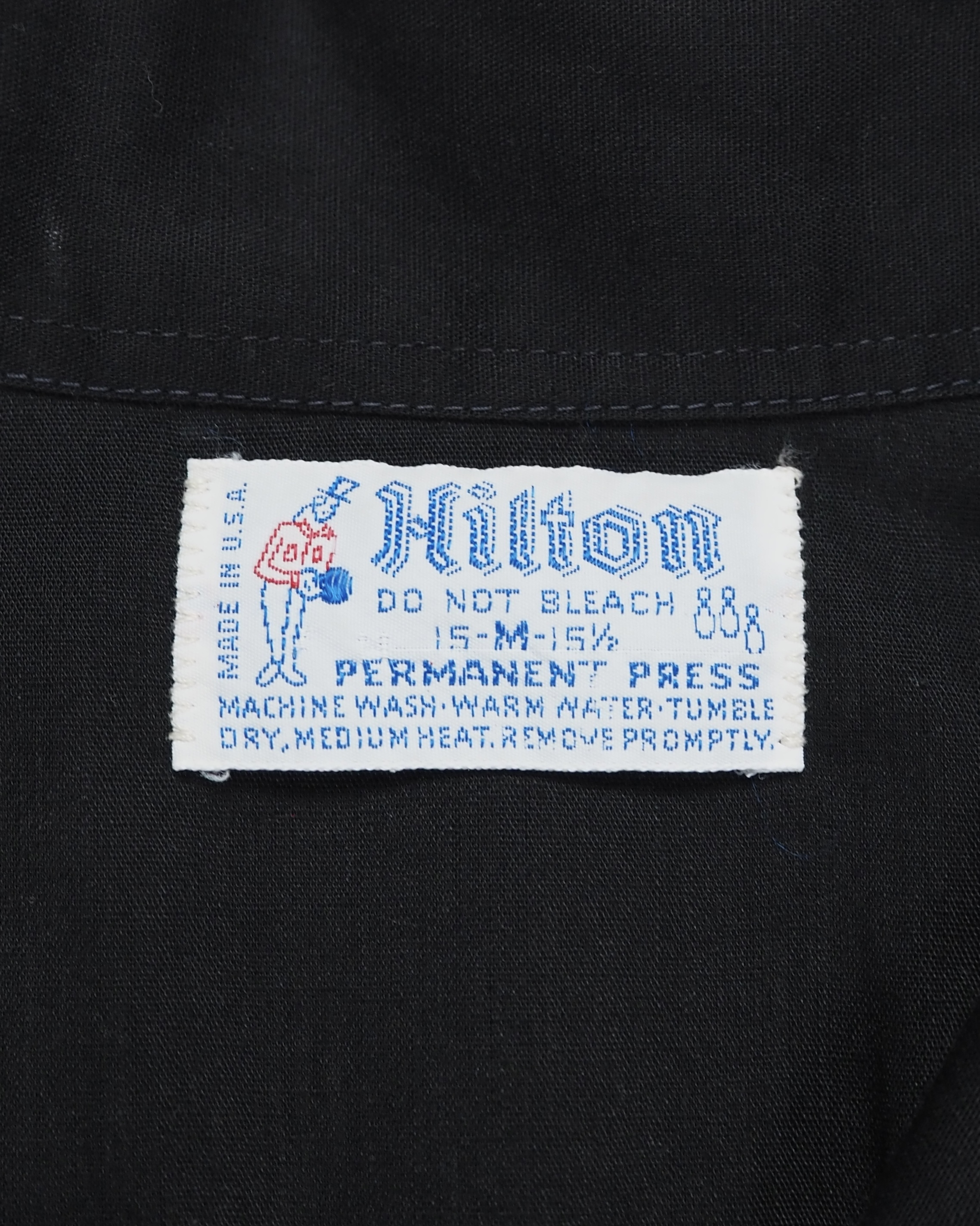 60’s ボーリングシャツ ブラック×イエロー の画像 11