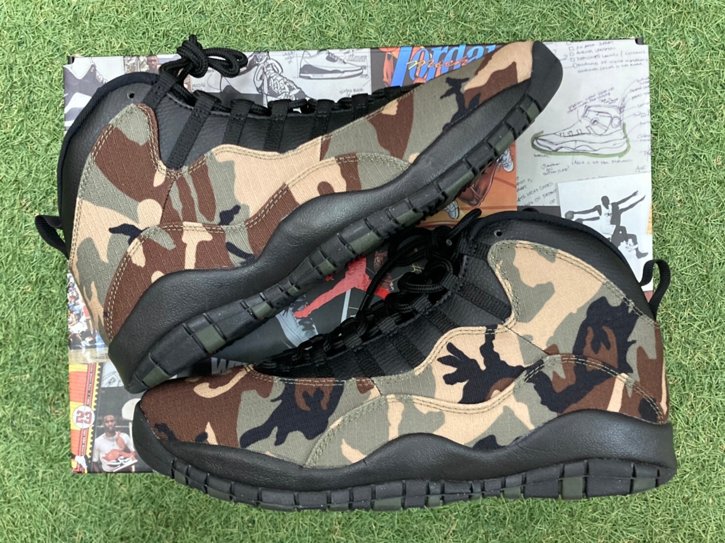 jordan retro 10 woodland camo