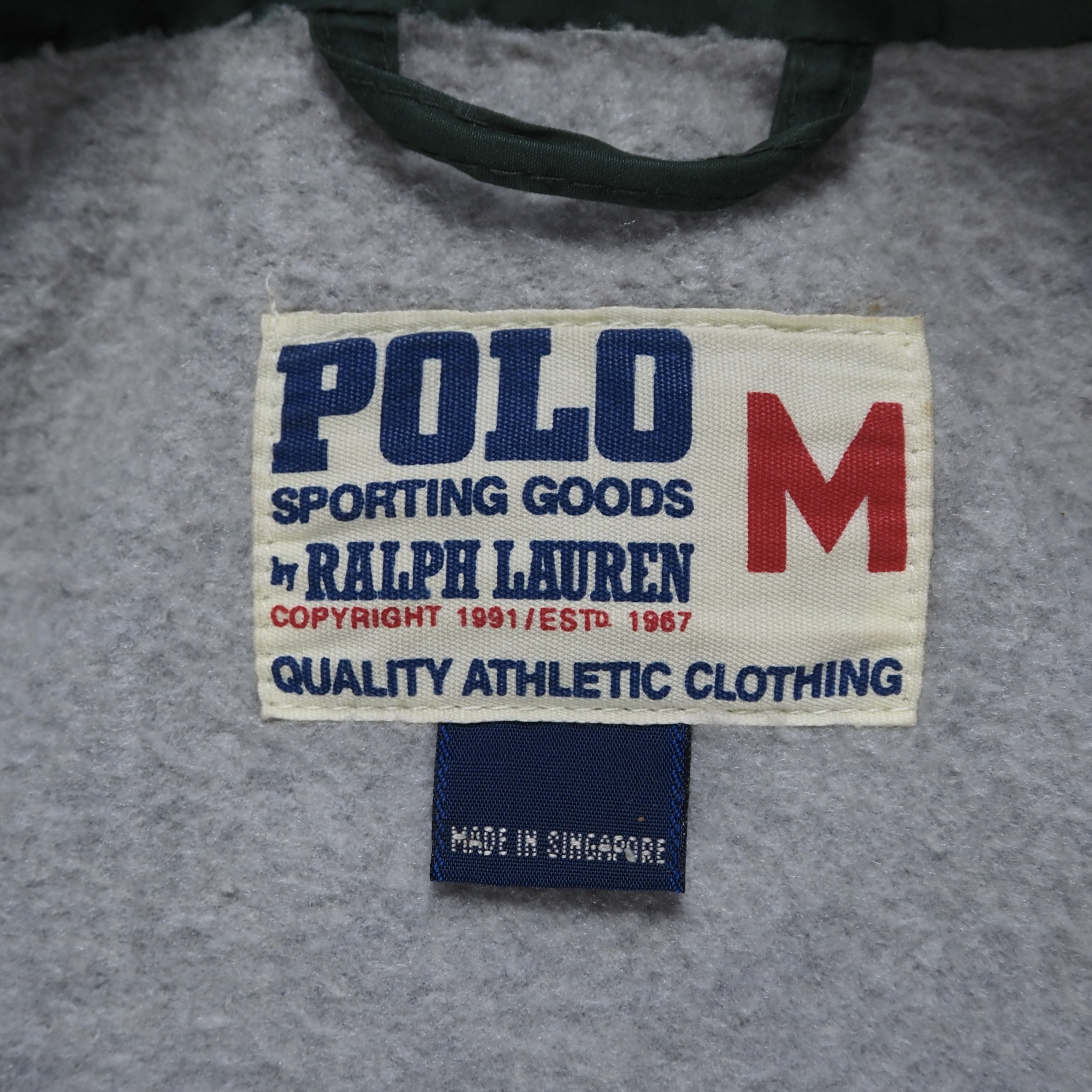 90’s Ralph Lauren ジャケット Mサイズ グリーン×オレンジ の画像 9