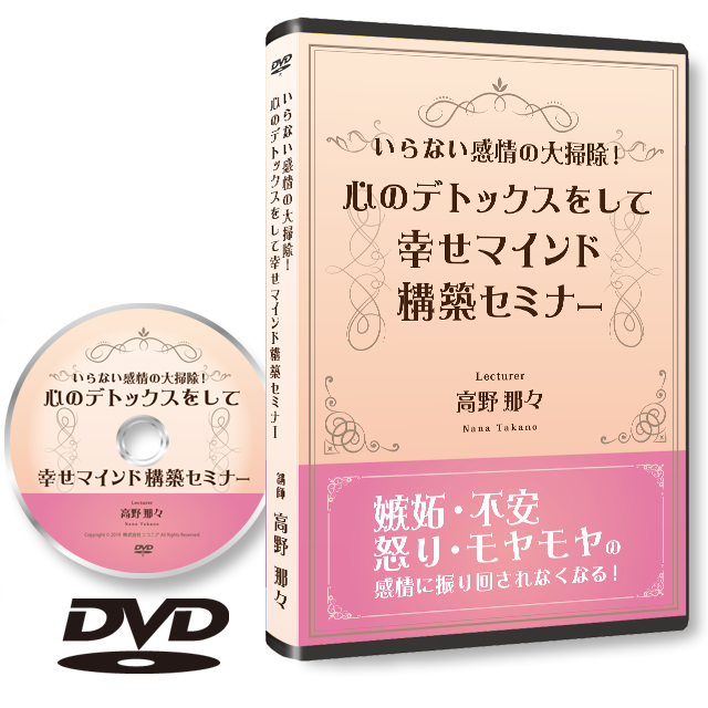 《DVD版》いらない感情の大掃除!心のデトックスをして幸せマインド構築セミナー - 画像1