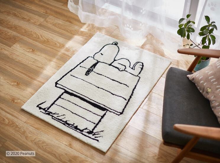 最短3営業日で出荷 ラグマット スヌーピー レストエリアマット ホワイト 70cm 100cm Snoopy Rest Area Mat スミノエ Suminoe Ab M0016 Giftgiftgift ギフトギフトギフト