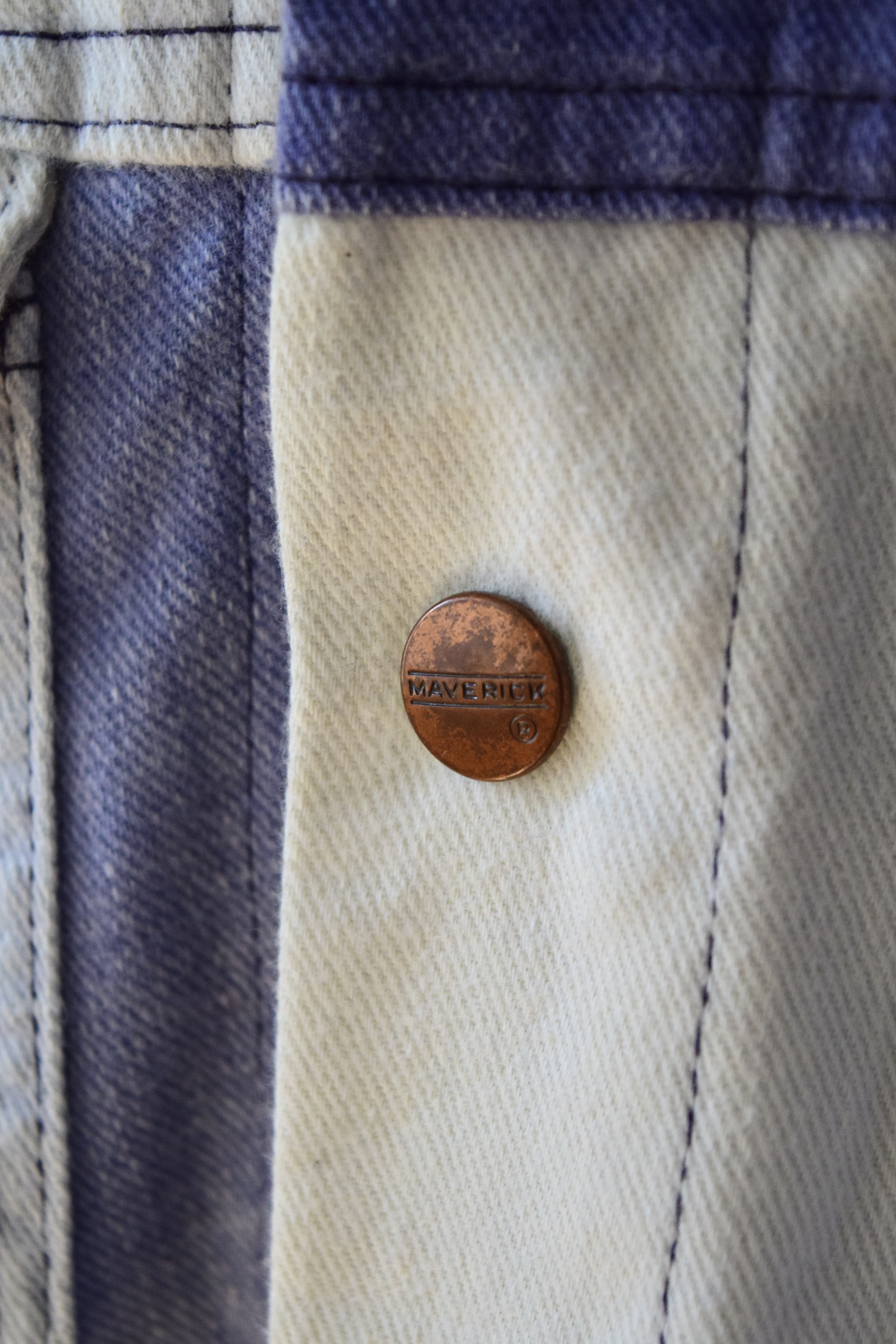 〜1970s MAVERICK Patchwork western shirt の画像 10