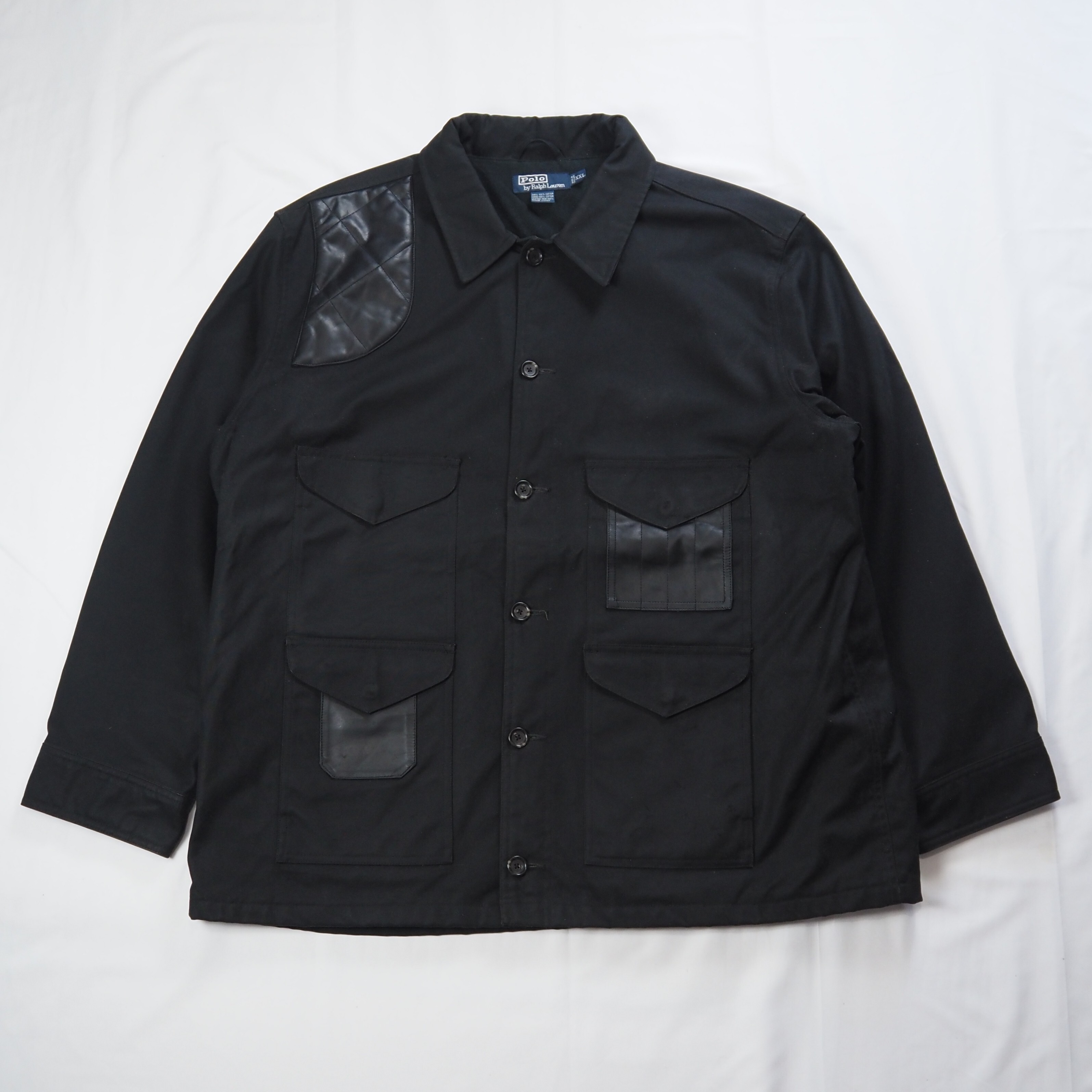 【9/23 20:00入荷】90's Ralph Lauren ハンティングジャケット ブラック