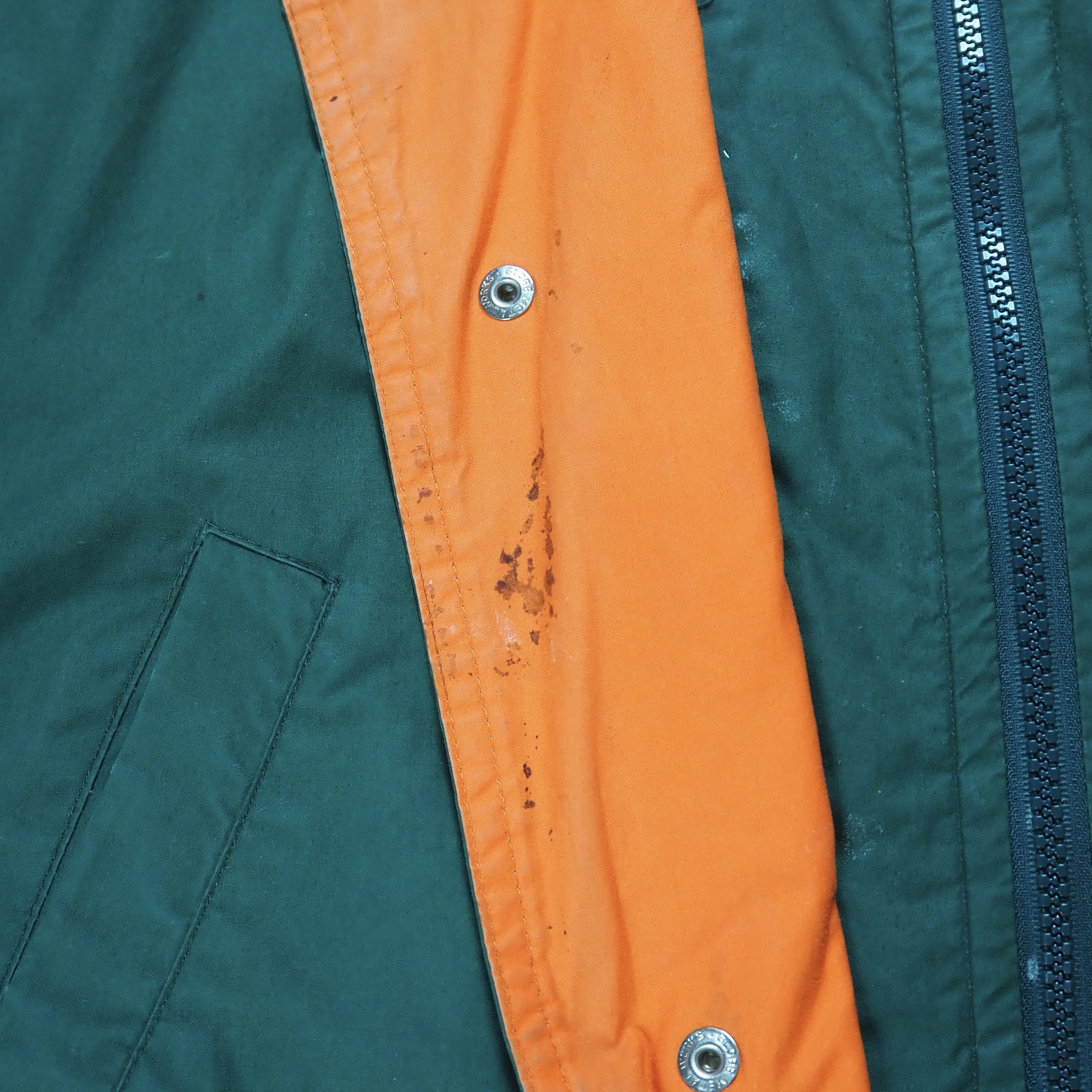 90’s Ralph Lauren ジャケット Mサイズ グリーン×オレンジ の画像 7