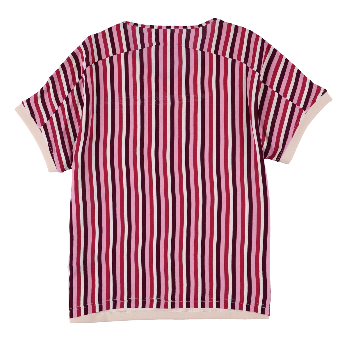 カジュアル ストライプ 切り返しtシャツ Mode Settimo By Seventh Root カジュアル ストライプ 切り返しtシャツ Mode Settimo By Seventh Root