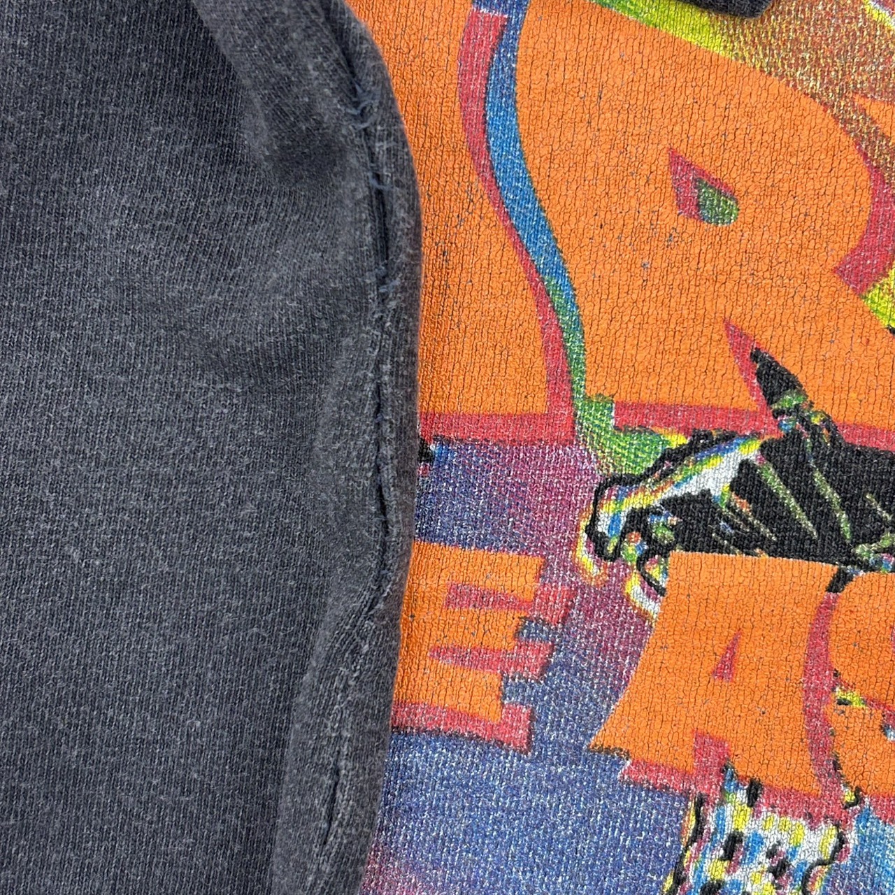 NIRVANA ニルヴァーナ GONE AS YOU ARE グラフィックプリント バンドT ブラック 古着 ロックT XL の画像 13