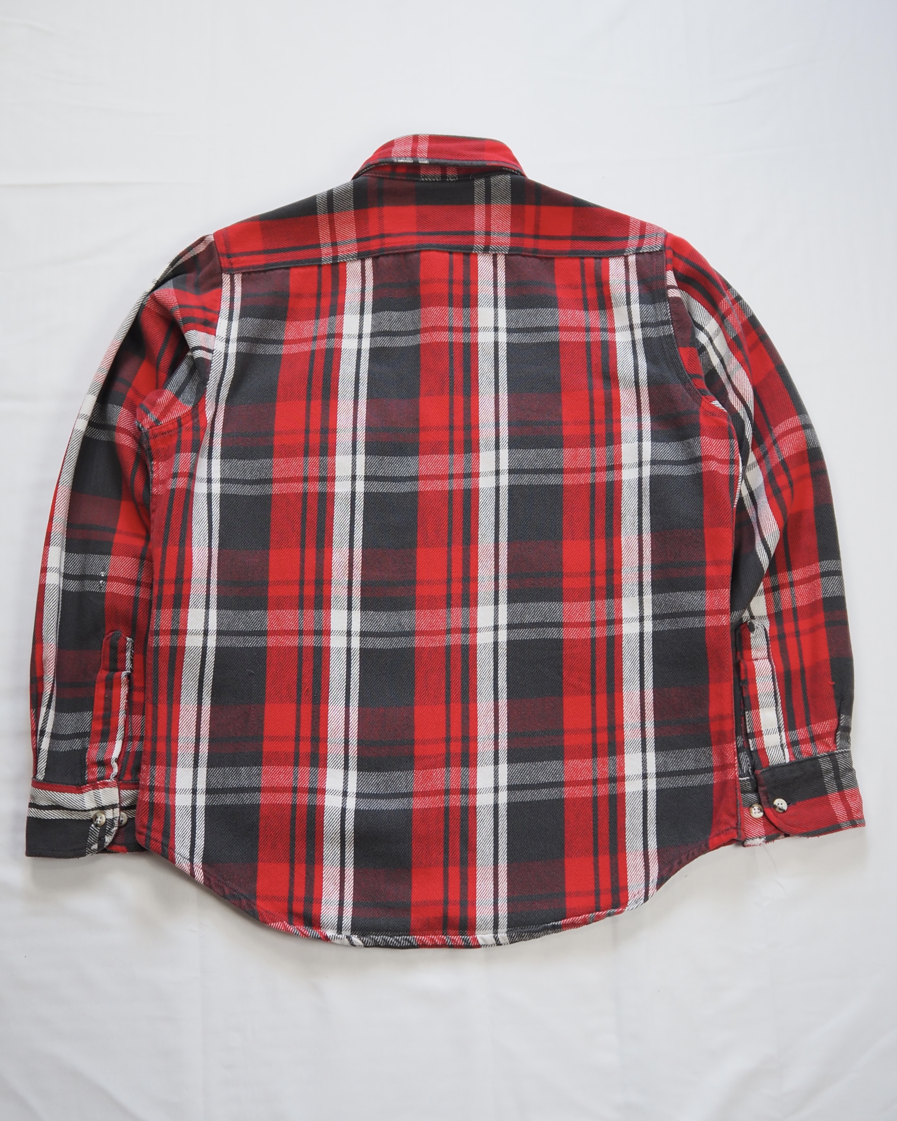 90’s Fivebrother ヘヴィネル Mサイズ レッド の画像 10